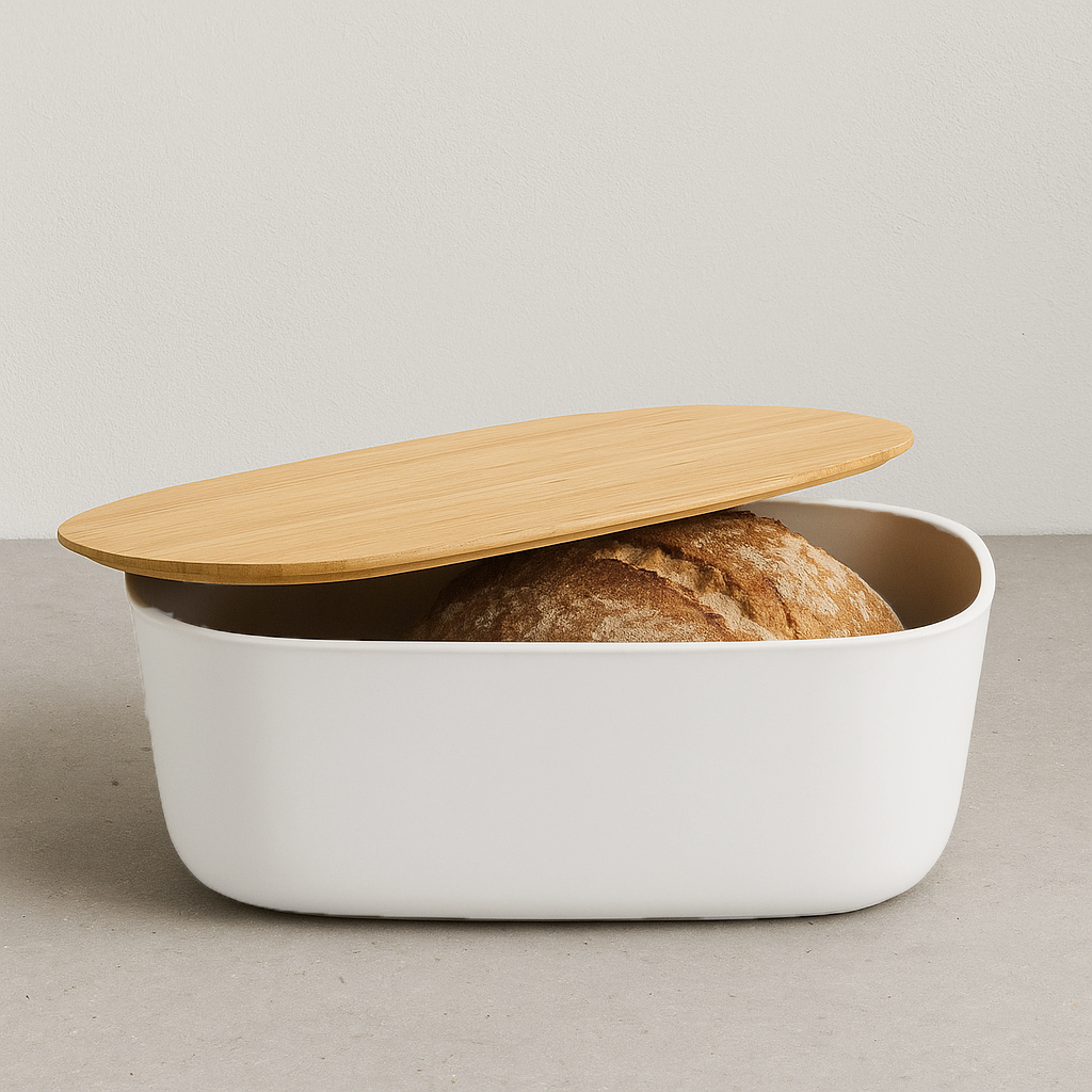 Soren White Bread Box
