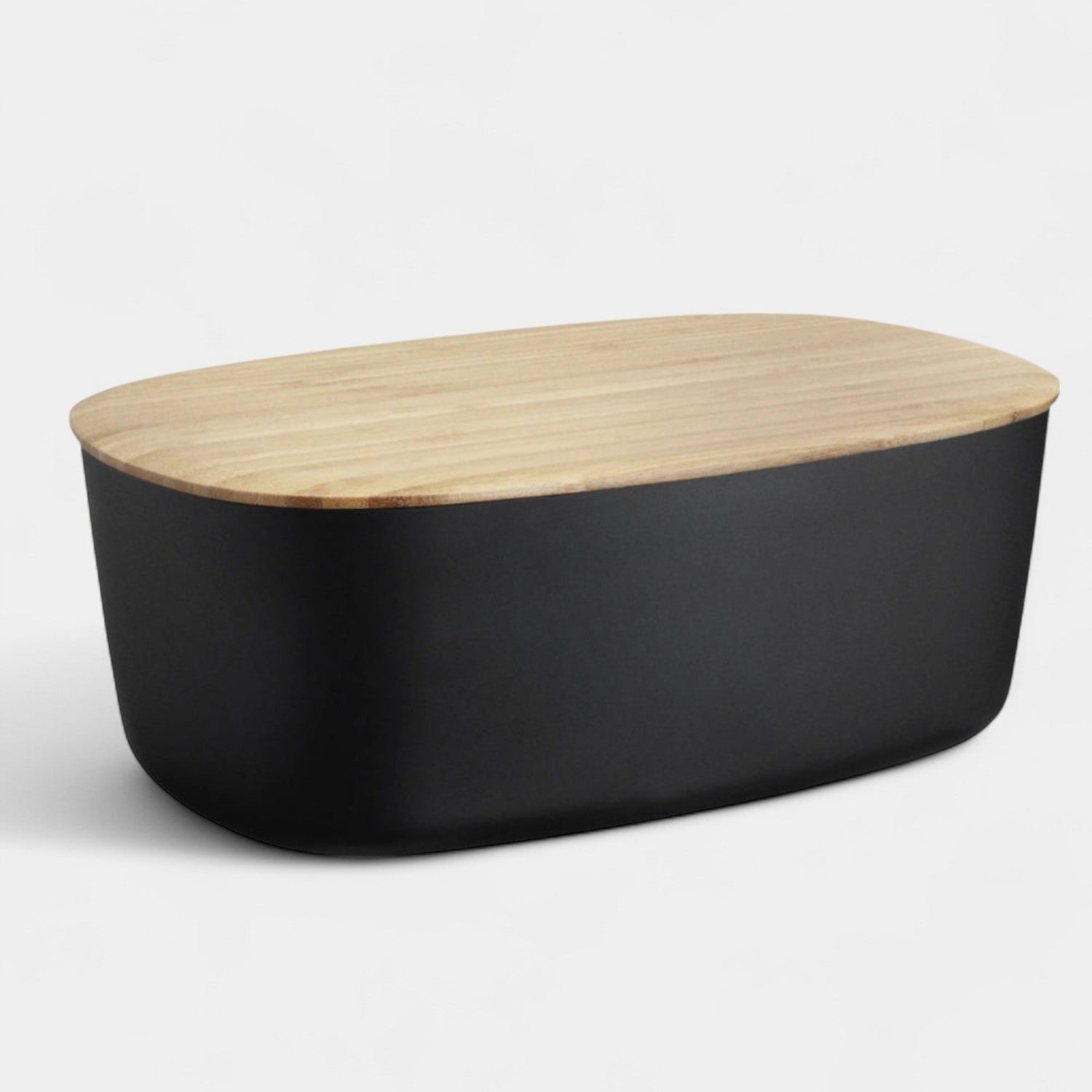 Soren Black Bread Box