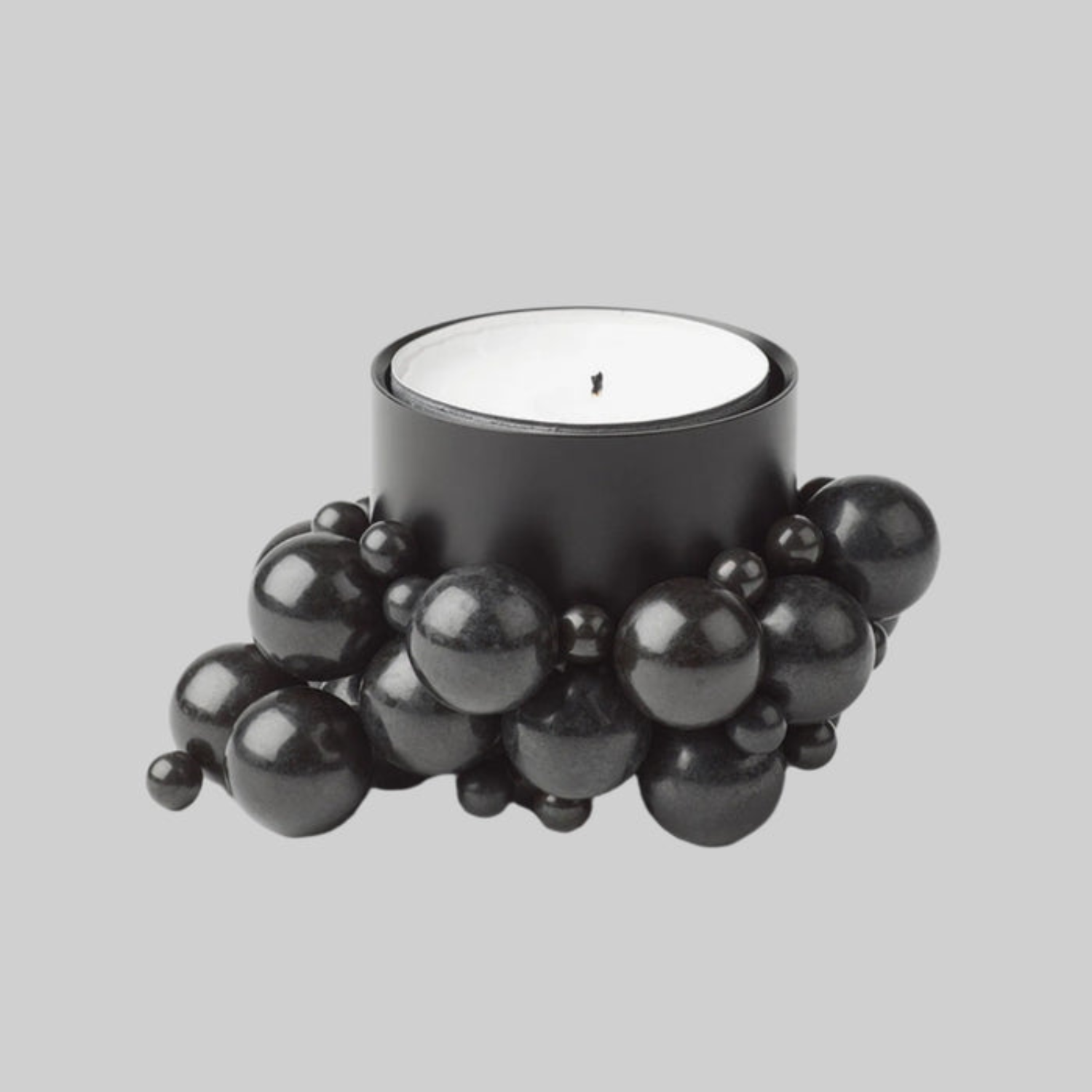 Magnetic Black Tealight Holder