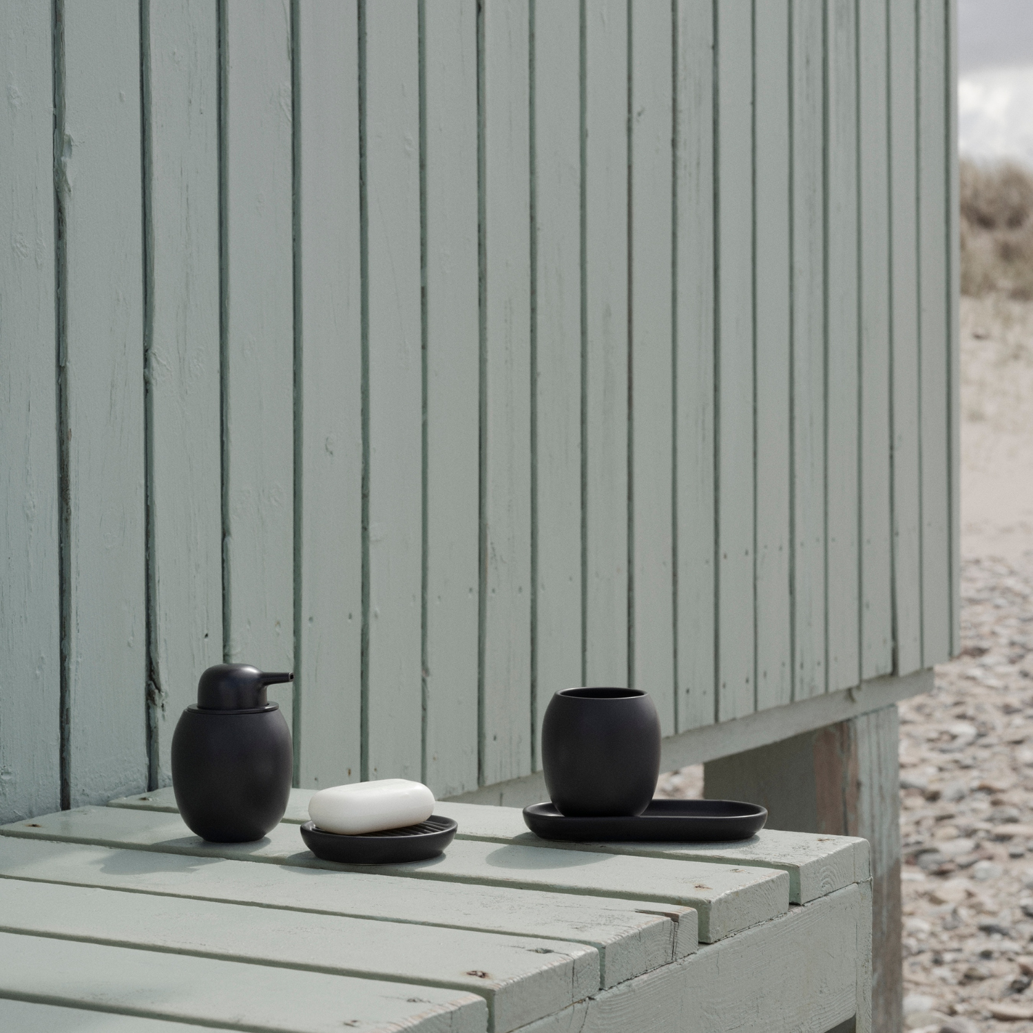 Nordic Matte Black Soap Dispenser