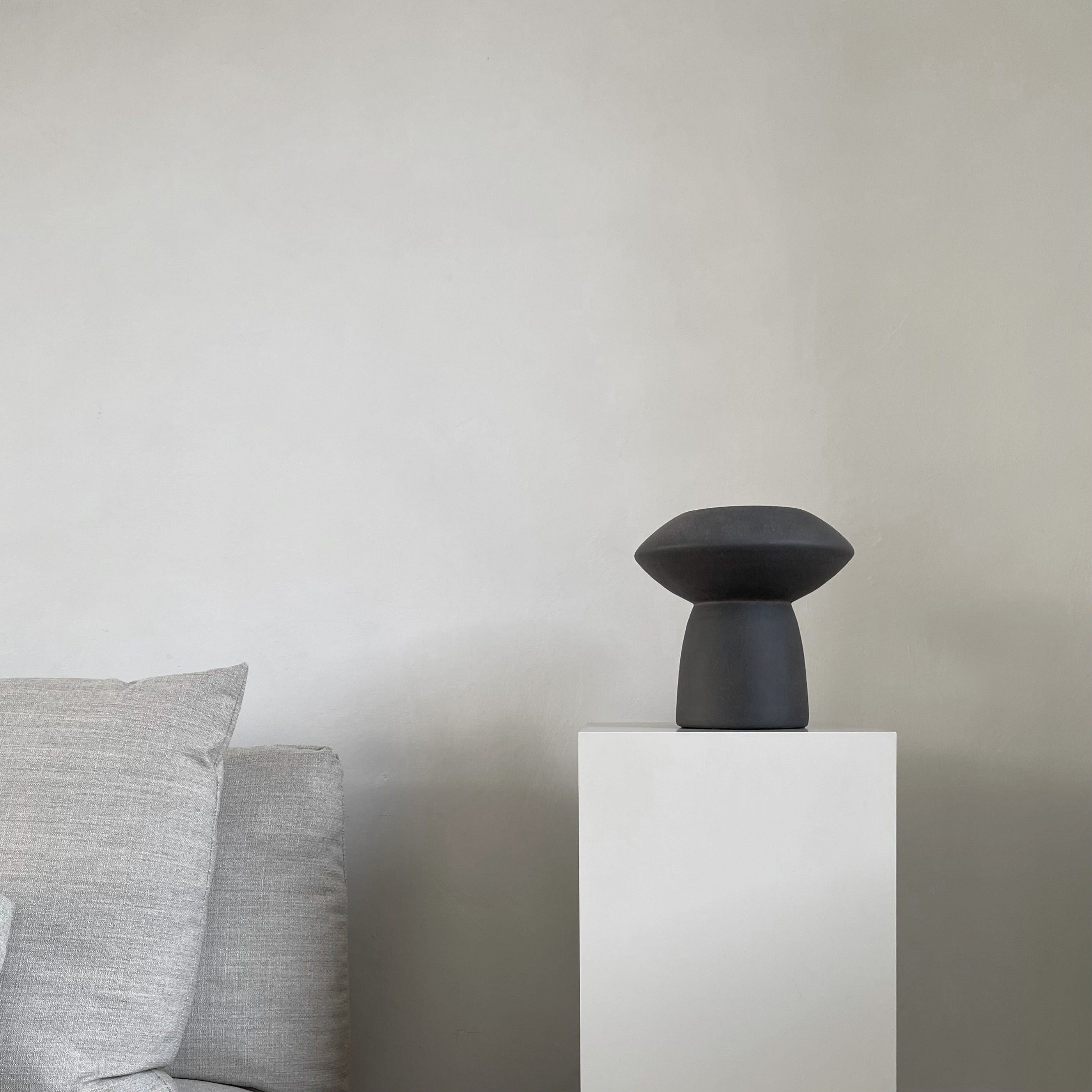 Black Nordic Matte Silhouette Vase