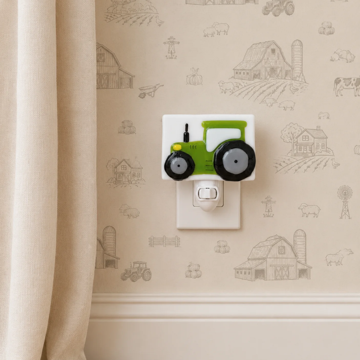 Tractor Truck Good Night Light