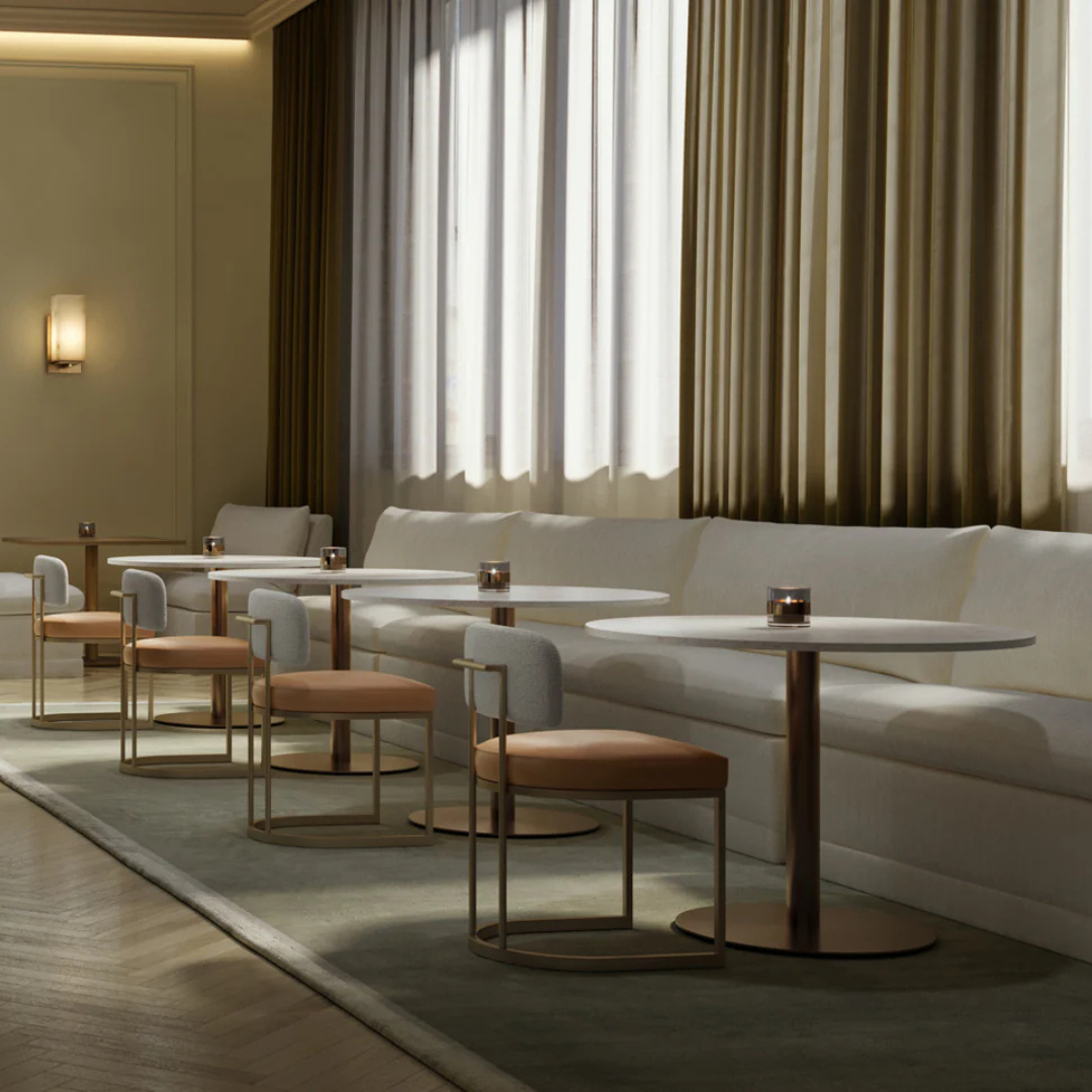 Monroe Banquette - Zenith Alabaster