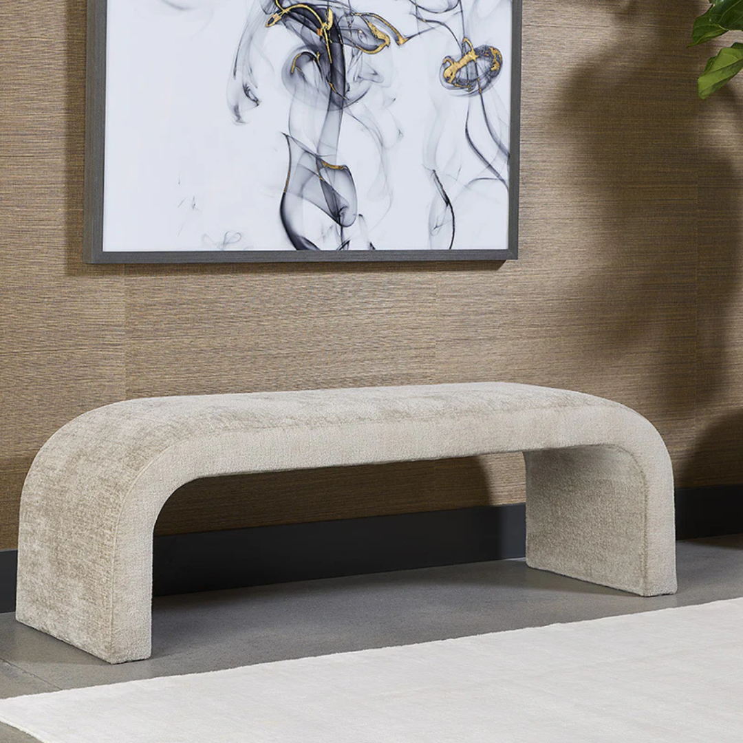 Laurent Bench - Bergen Taupe