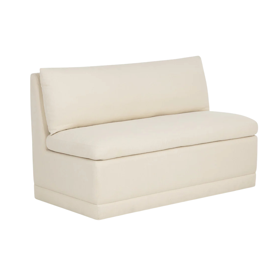 Monroe Banquette - Zenith Alabaster