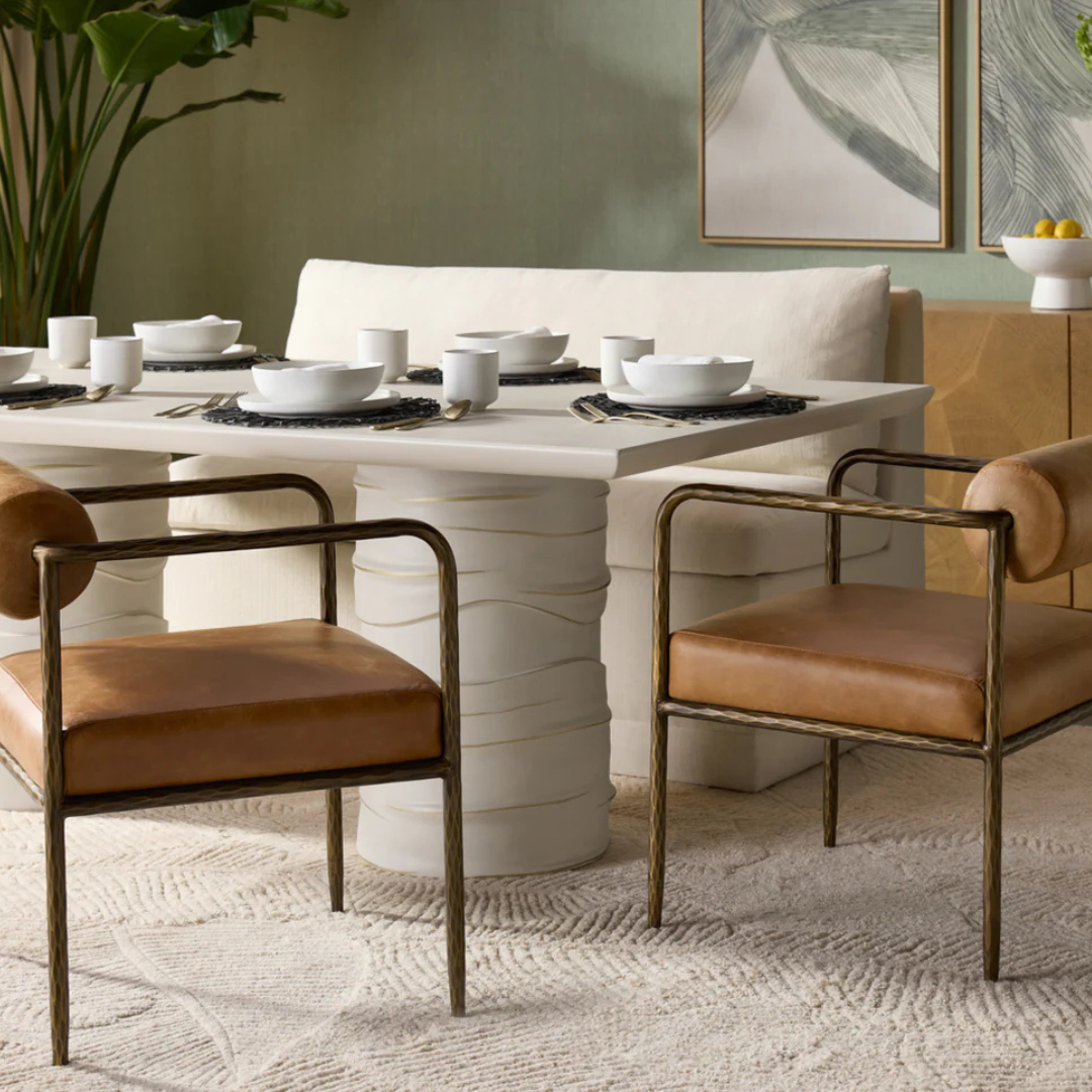 Monroe Banquette - Zenith Alabaster