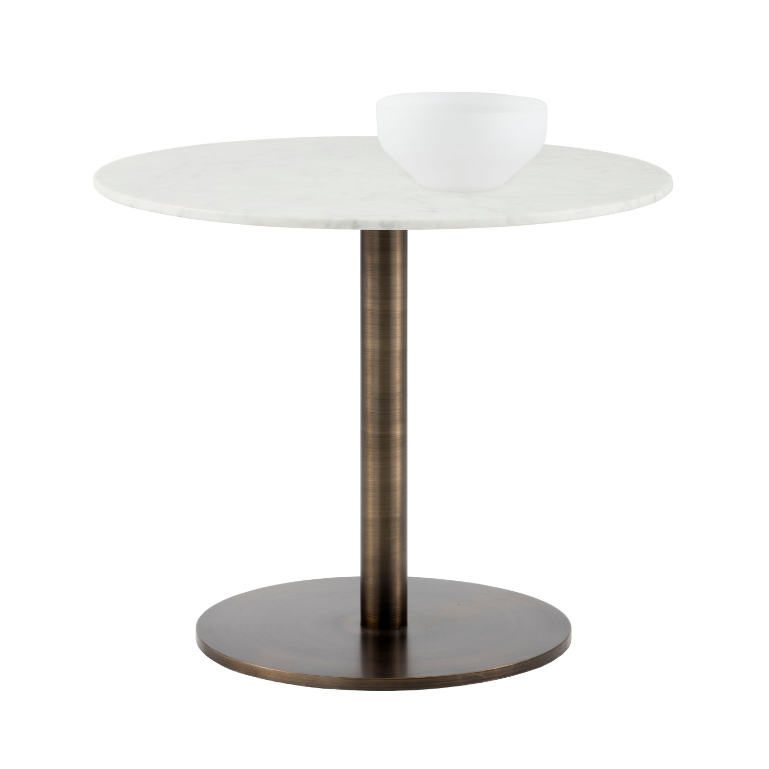 Deco 35" Antique Bronze Bistro Table