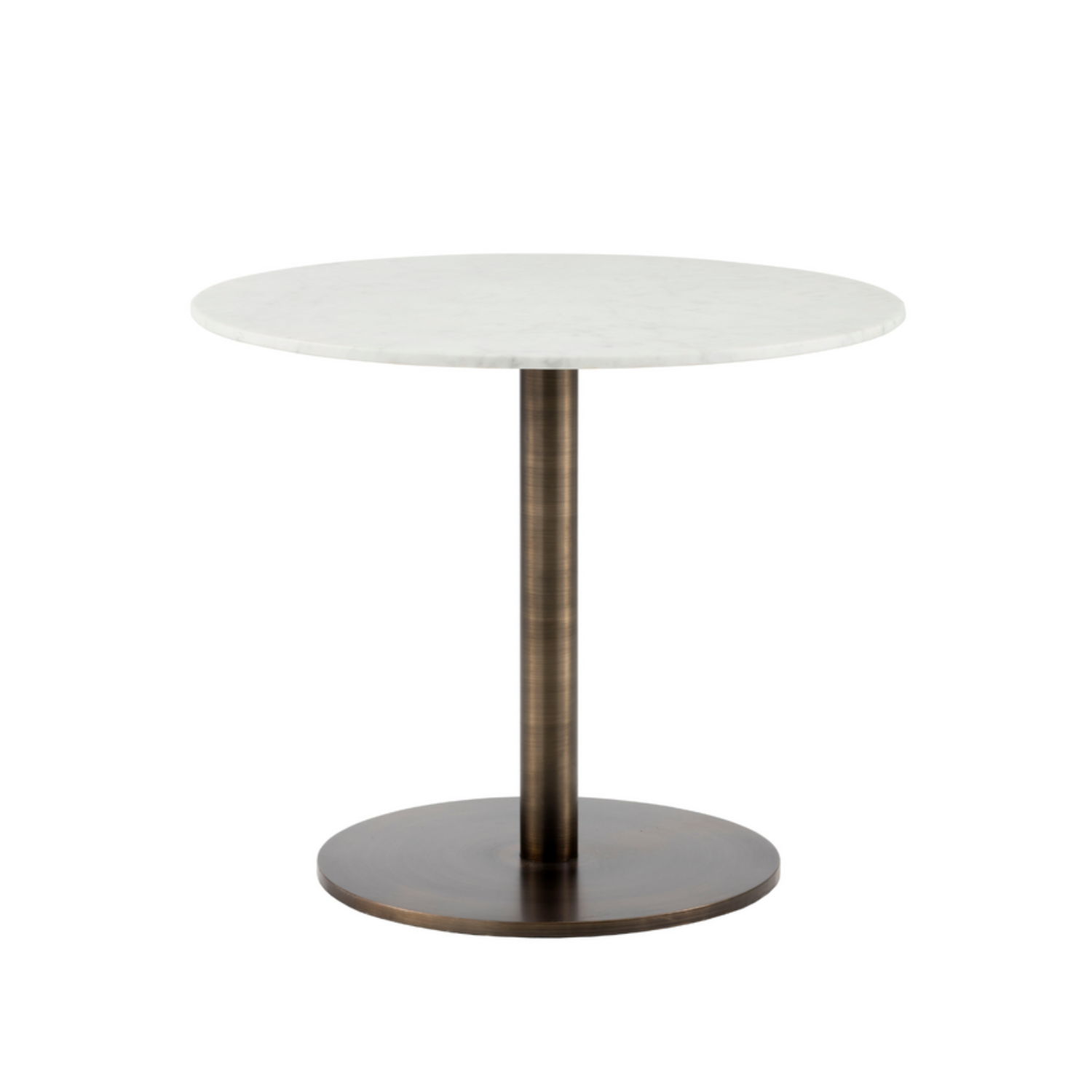 Deco 35" Antique Bronze Bistro Table