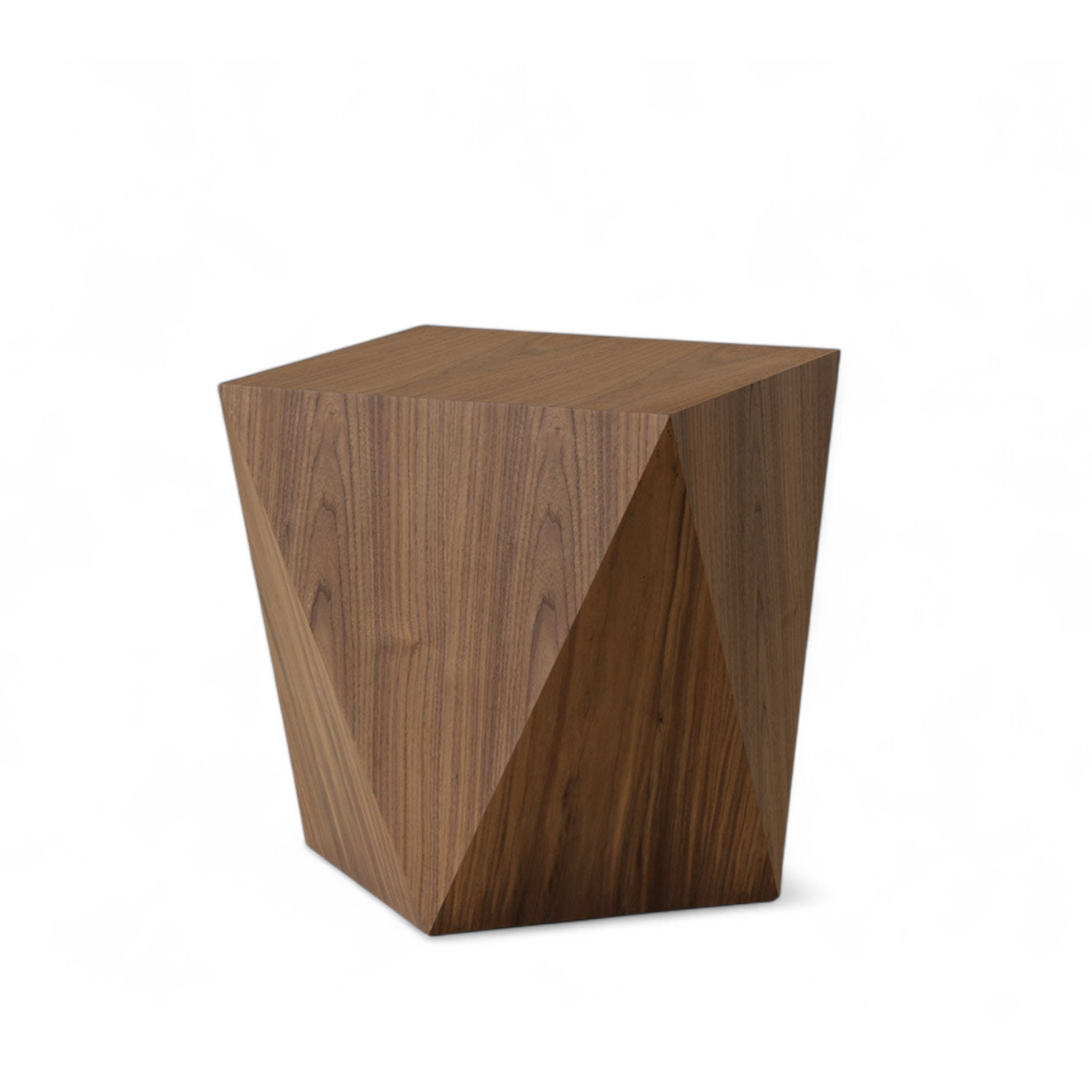 Prism Walnut End Table