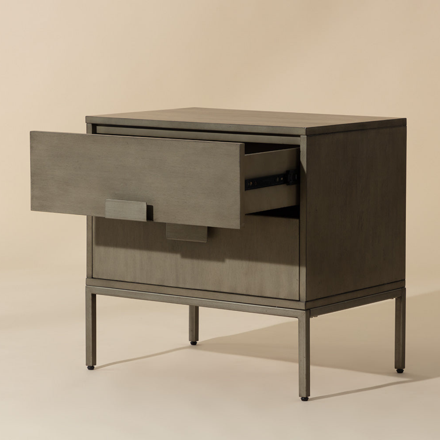 Union Nightstand - Ash Grey