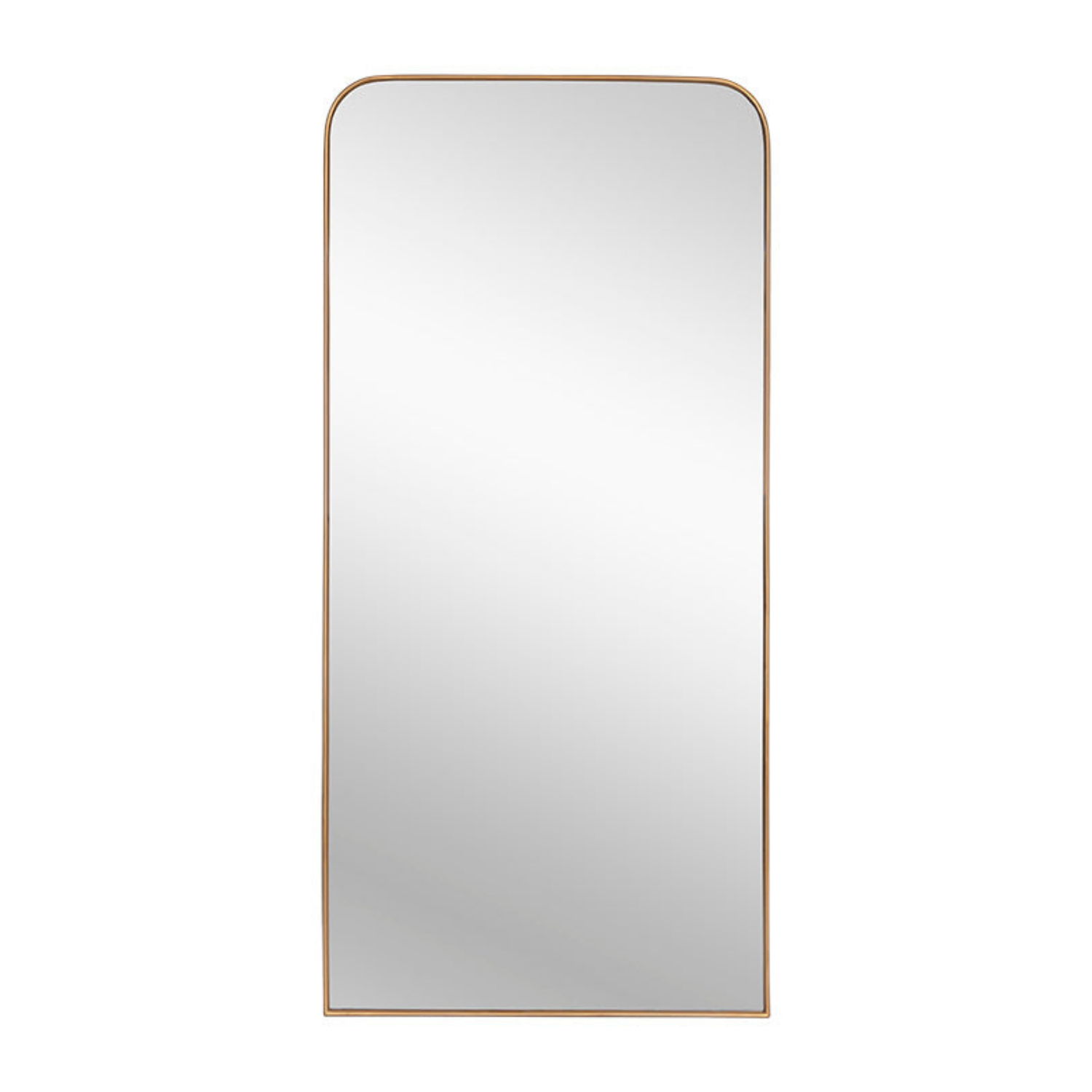Chaplin Arch Floor Mirror - Brass