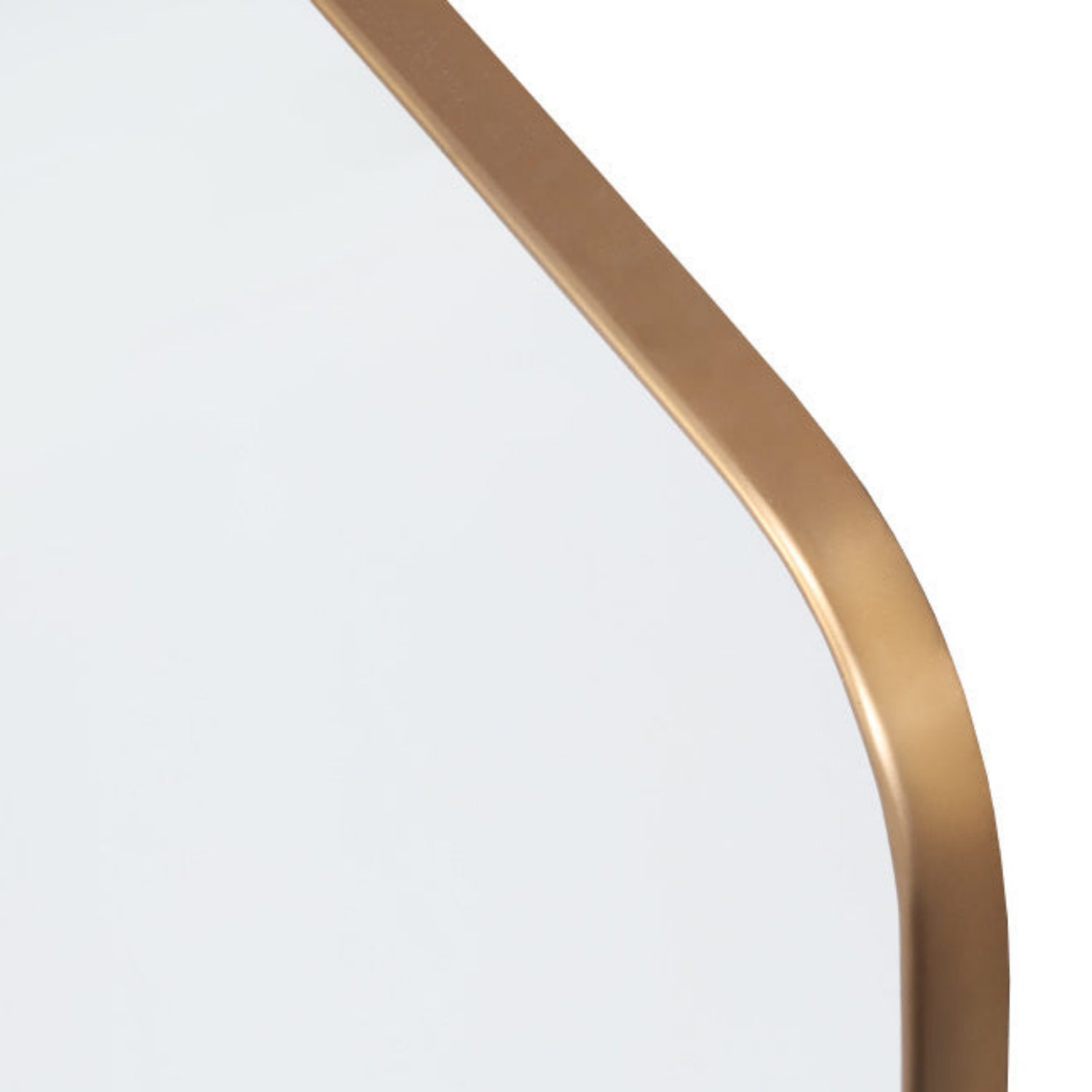 Chaplin Arch Floor Mirror - Brass