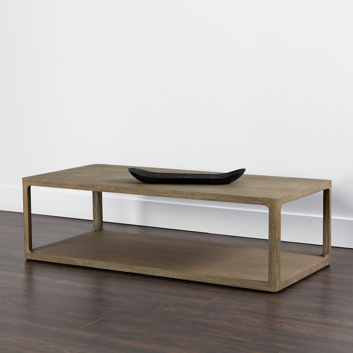 Windemere Oak Coffee Table - Smoke Grey