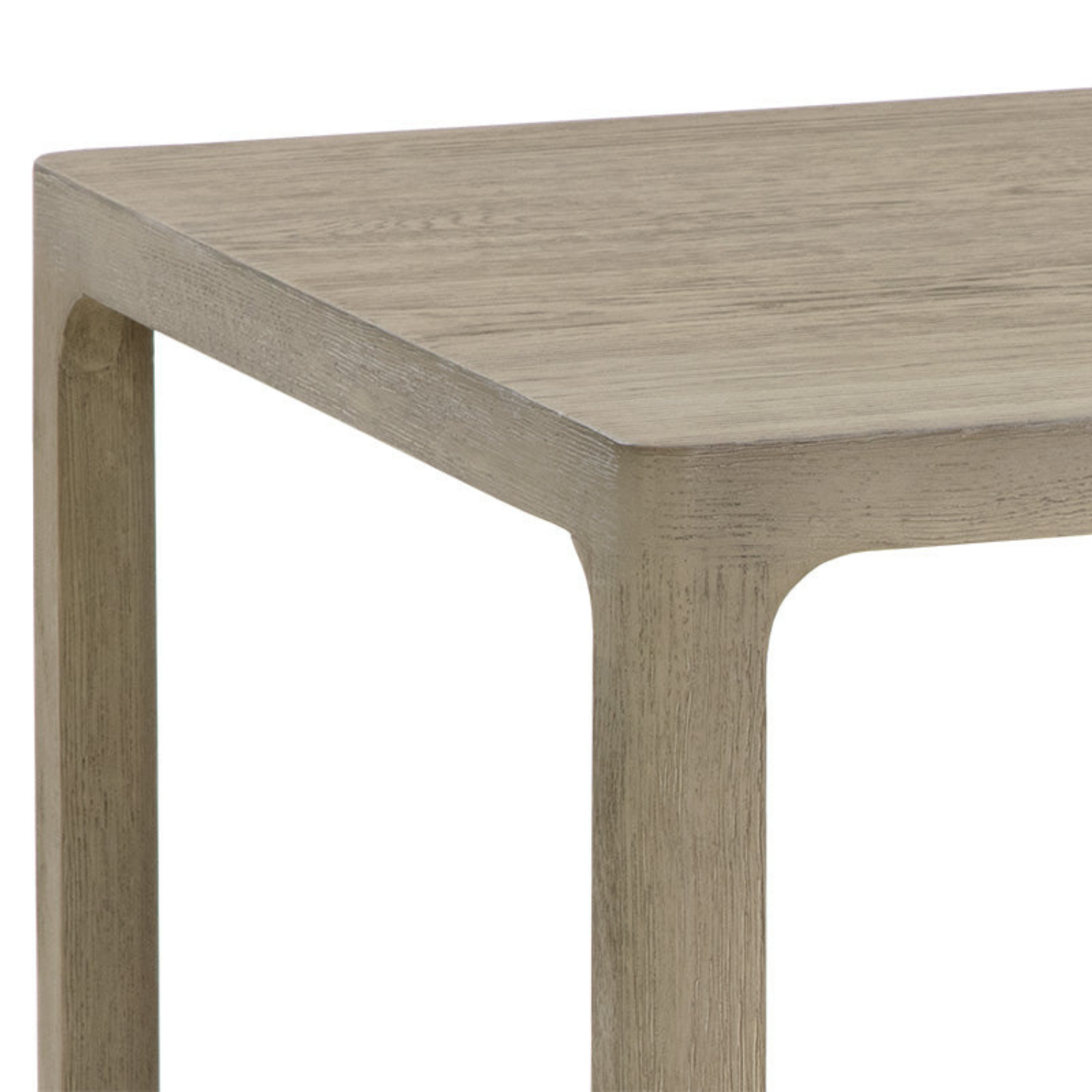 Windemere Oak Side Table - Smoke Grey