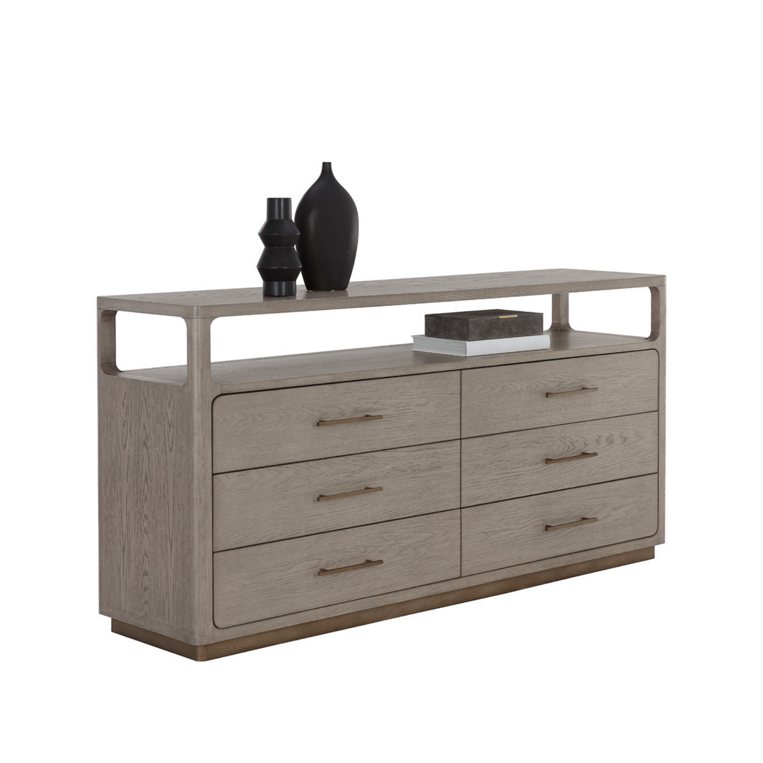 Expo Oak Dresser - Greige