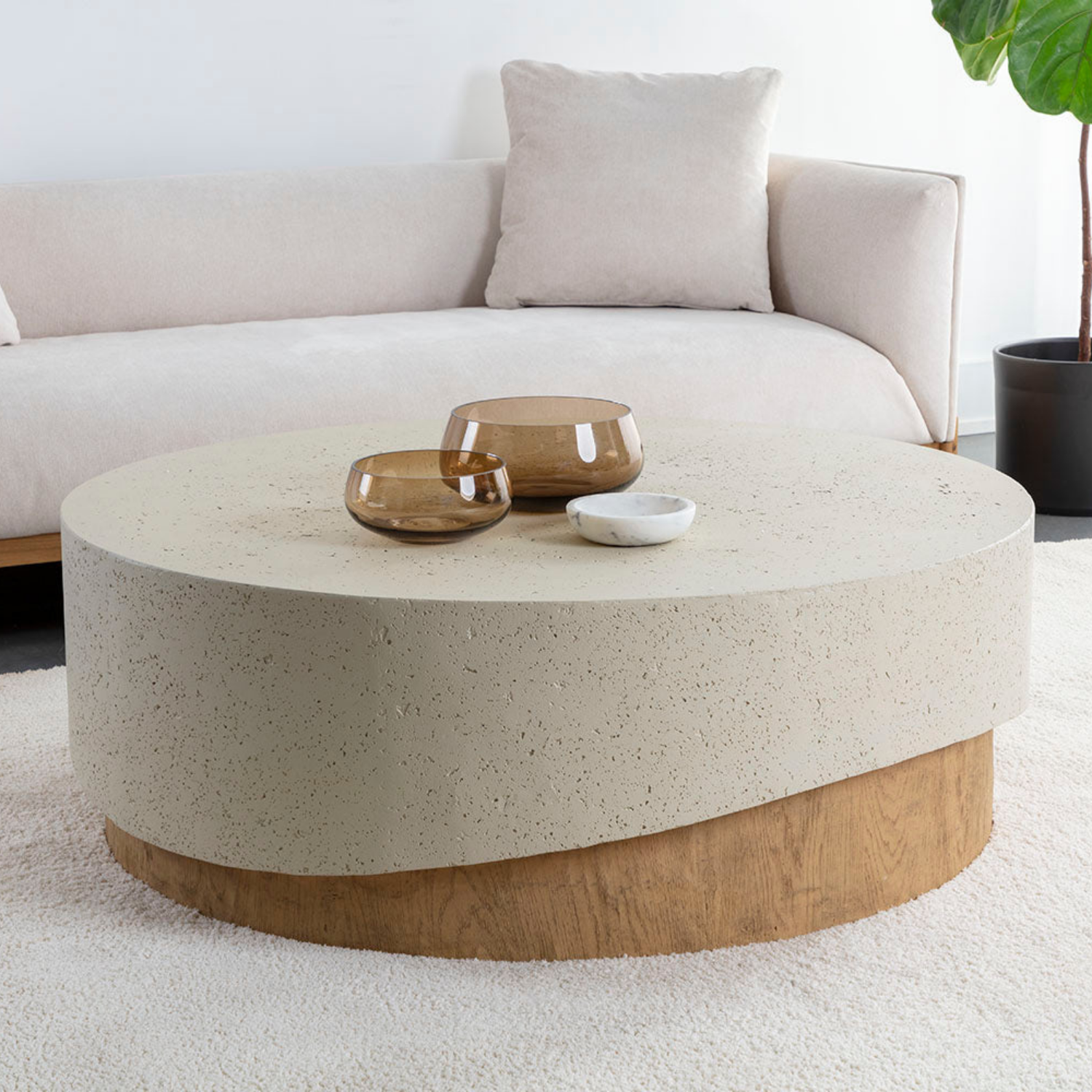 Parfait Concrete Coffee Table