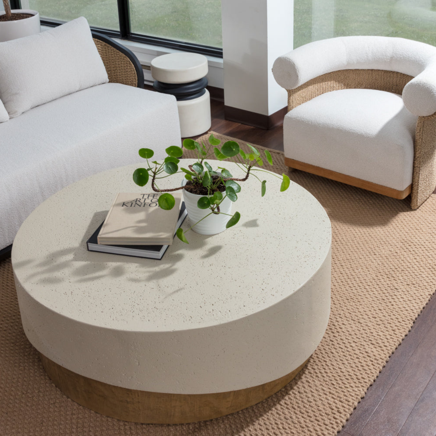 Parfait Concrete Coffee Table