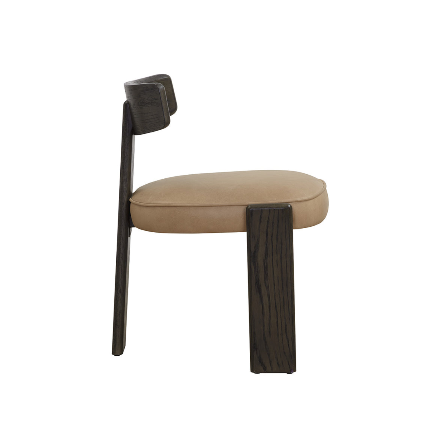 Soren Wood Dining Chair - Dark Brown