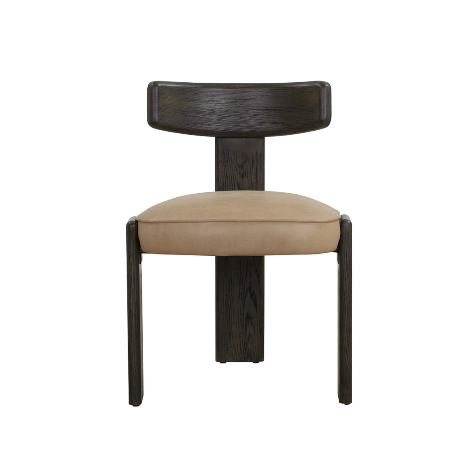 Soren Wood Dining Chair - Dark Brown