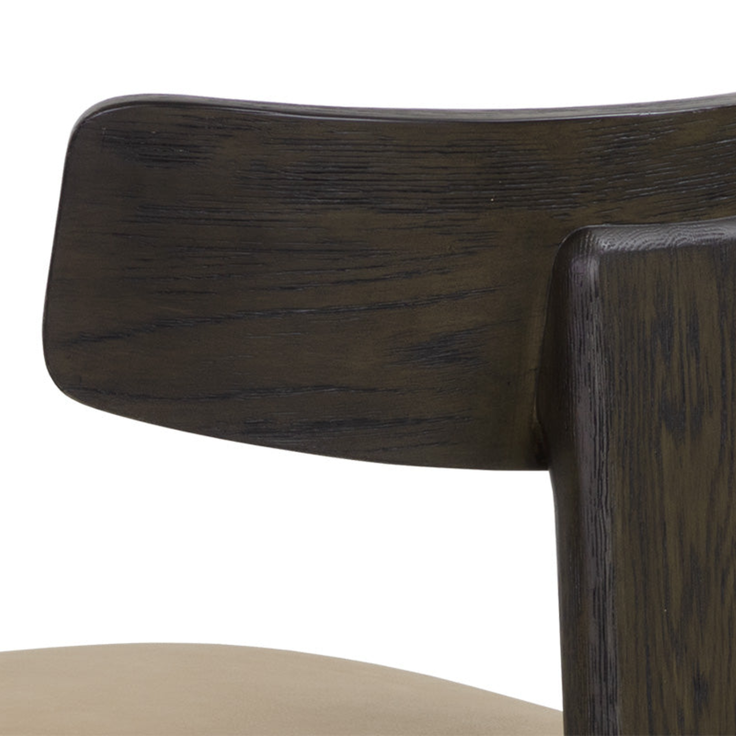 Soren Wood Dining Chair - Dark Brown