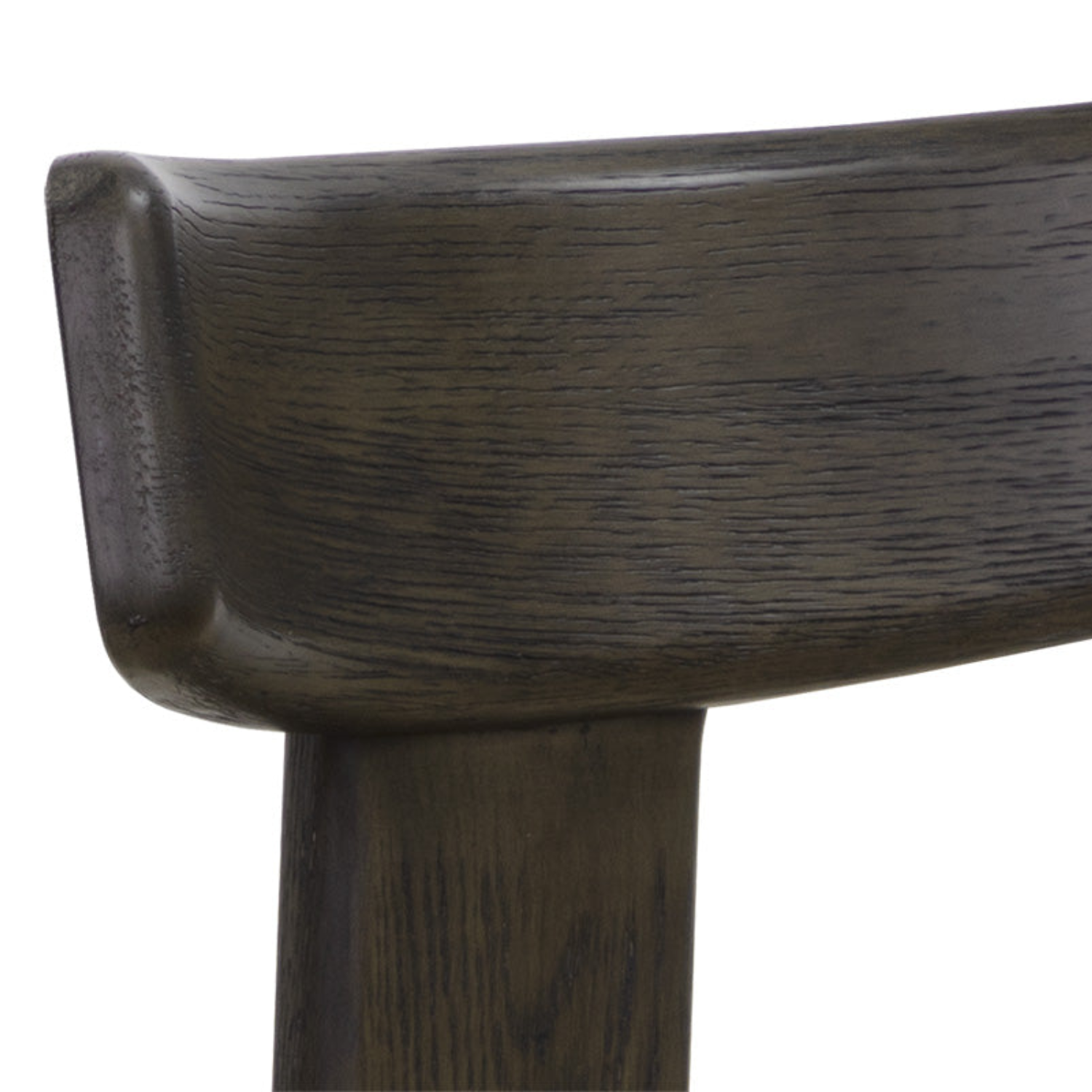 Soren Wood Dining Chair - Dark Brown
