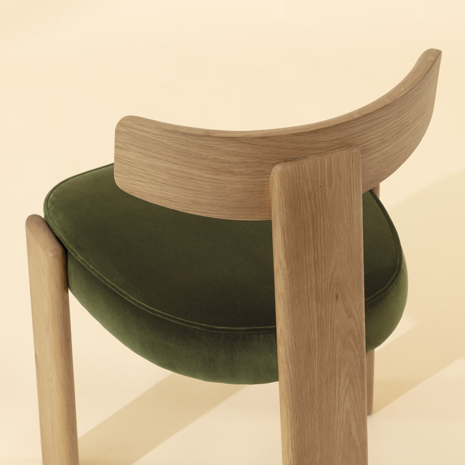 Soren Wood Dining Chair - Rustic Oak