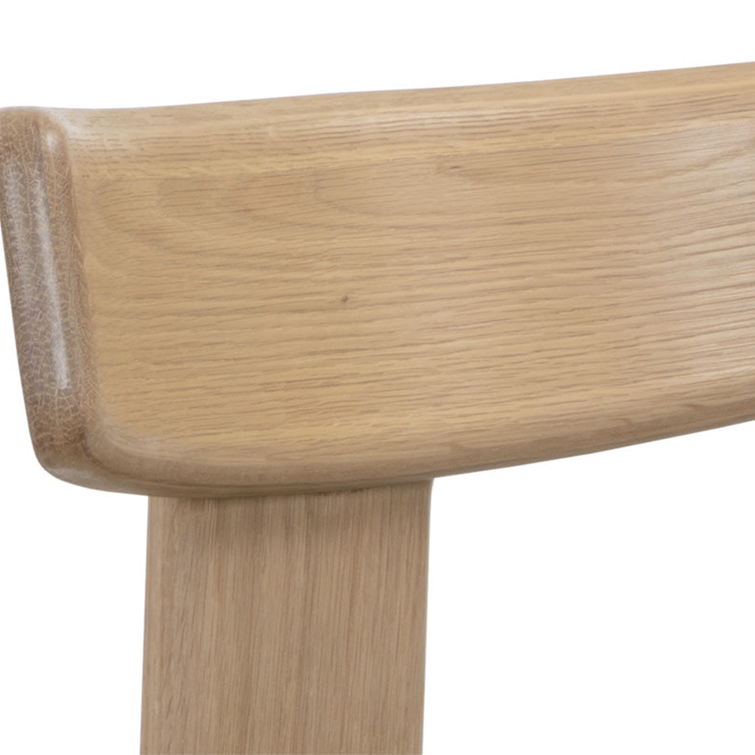 Soren Wood Barstool - Rustic Oak