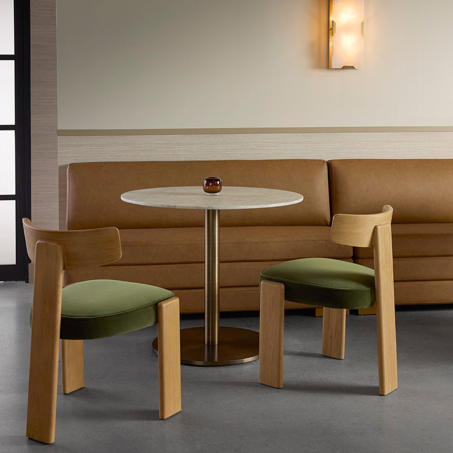 Soren Wood Dining Chair - Rustic Oak