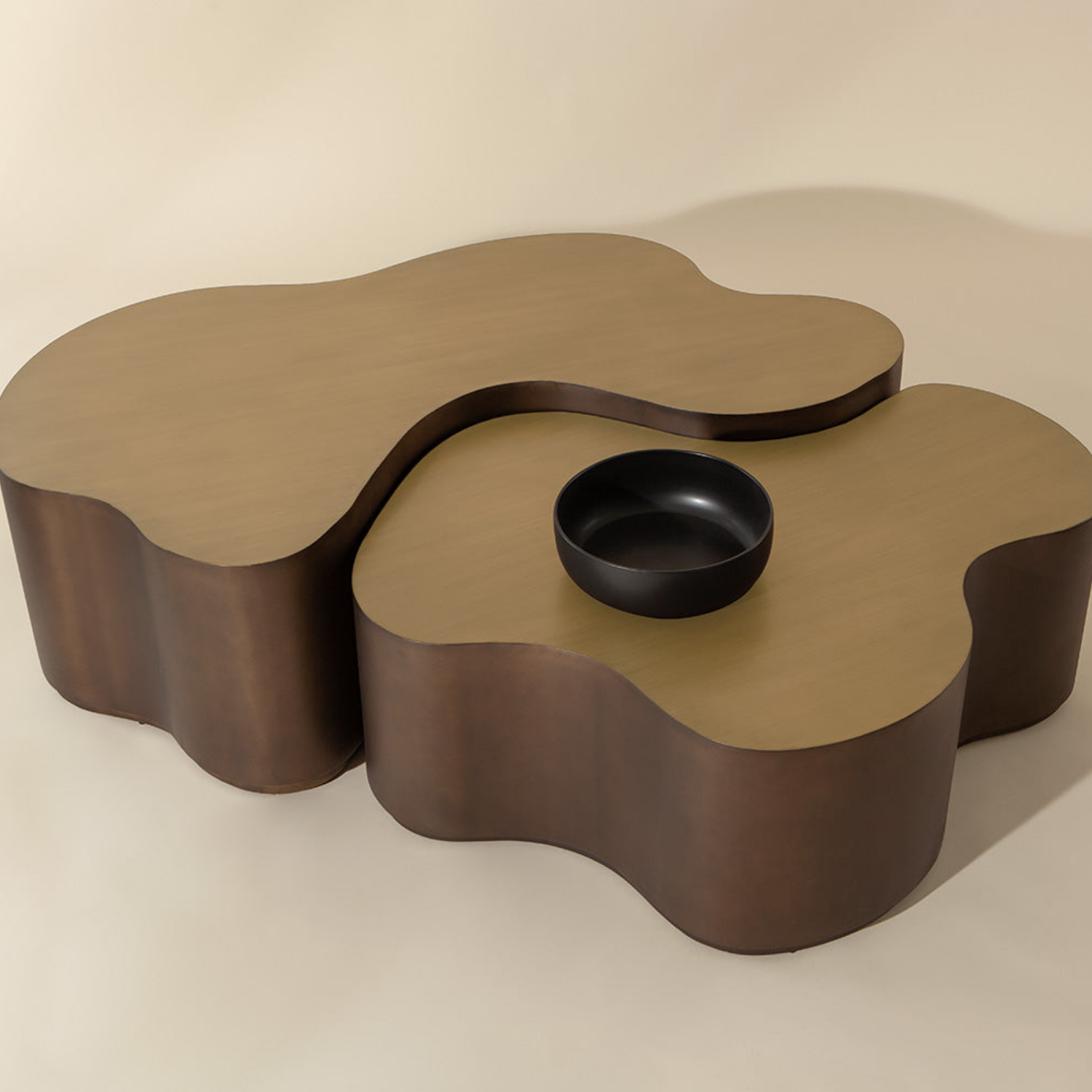 Terra Antique Bronze Coffee Tables (Set of 2)