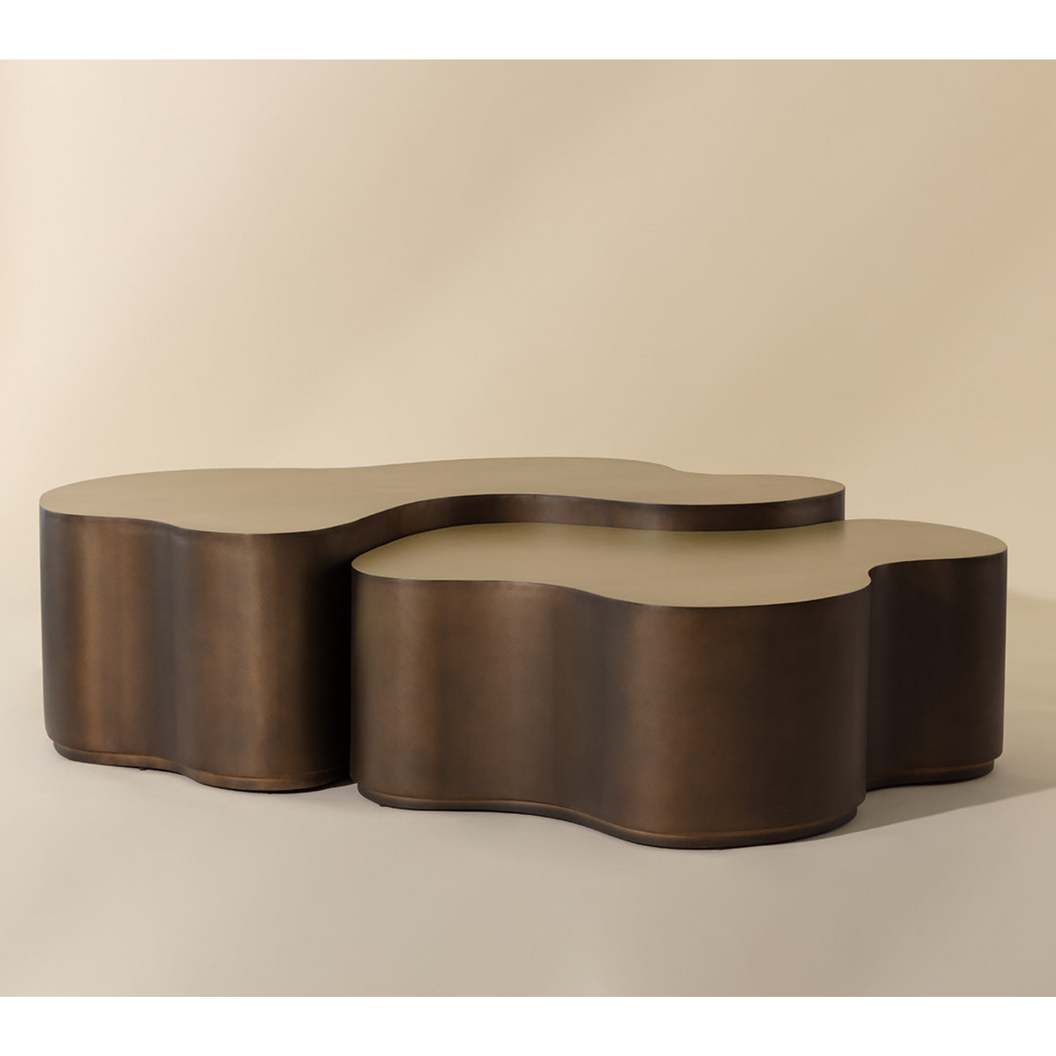 Terra Antique Bronze Coffee Tables (Set of 2)