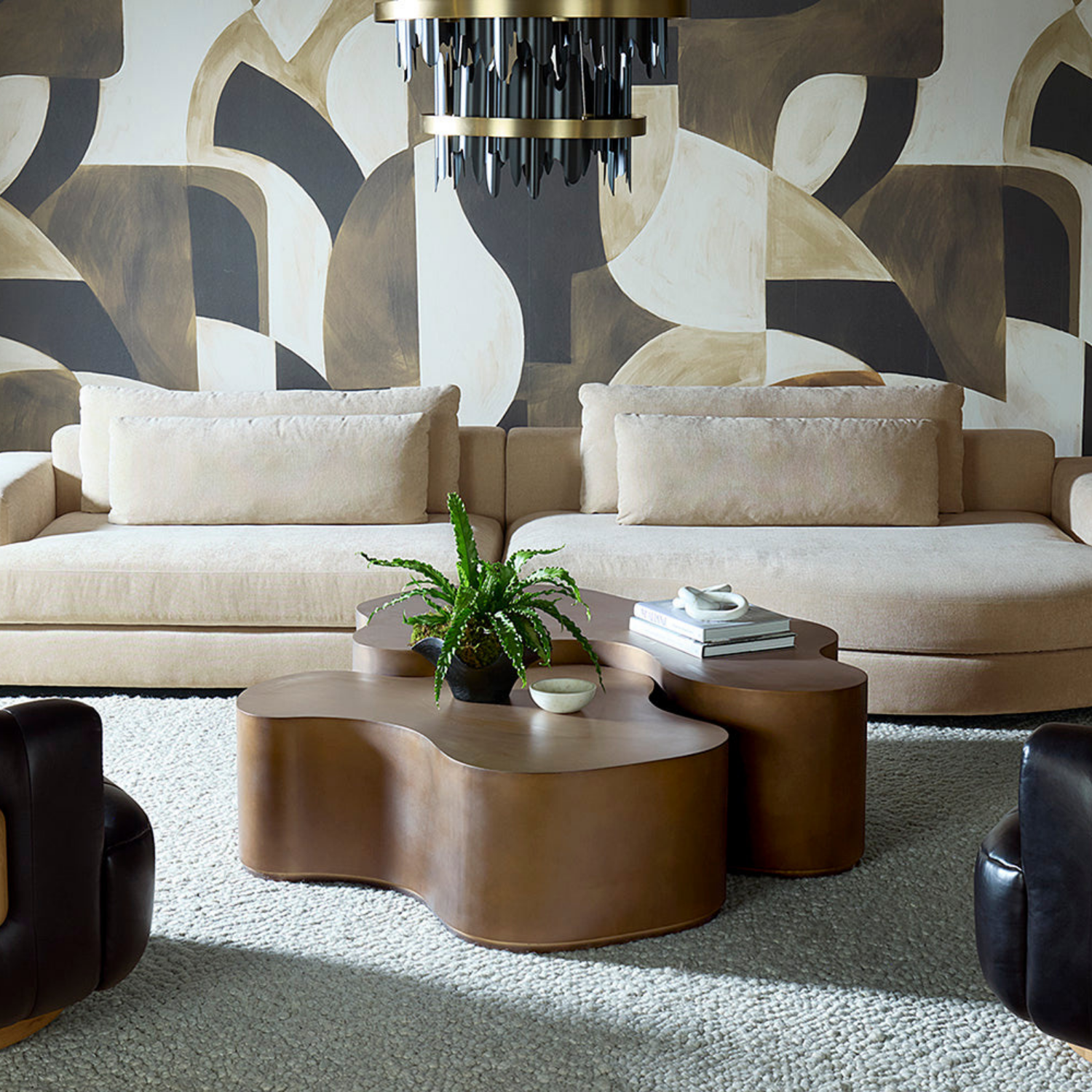 Terra Antique Bronze Coffee Tables (Set of 2)