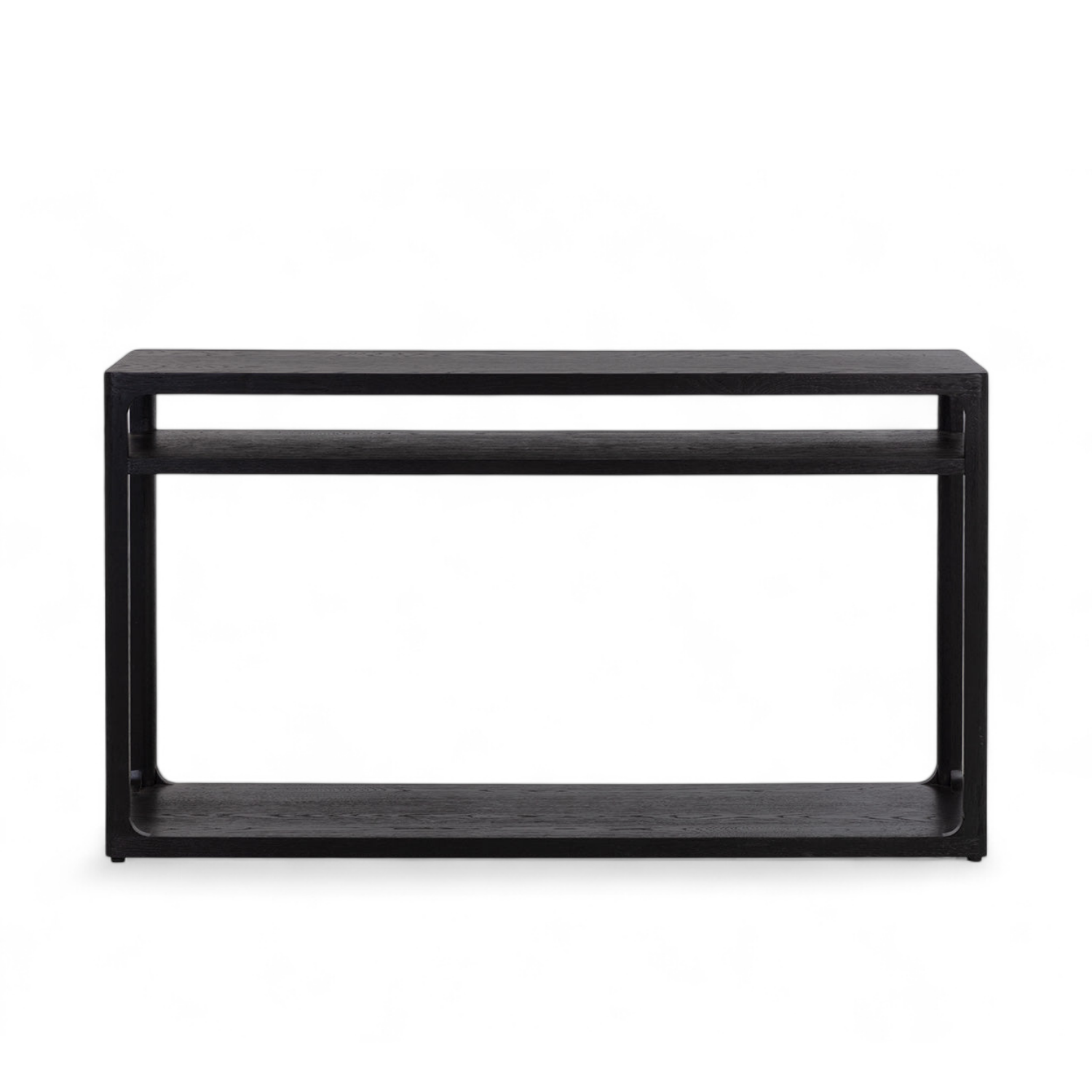 Windemere Oak Console Table - Black