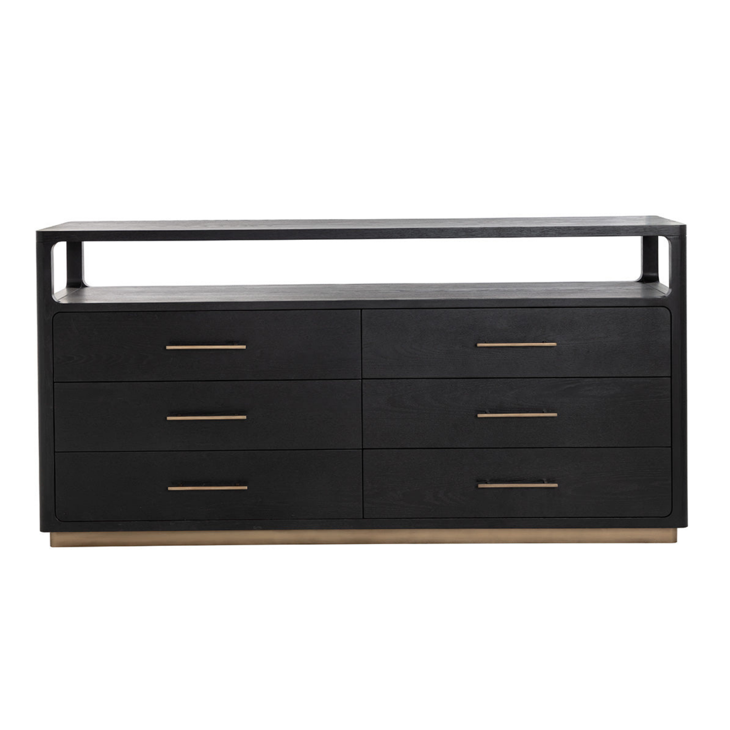 Expo Oak Dresser - Black