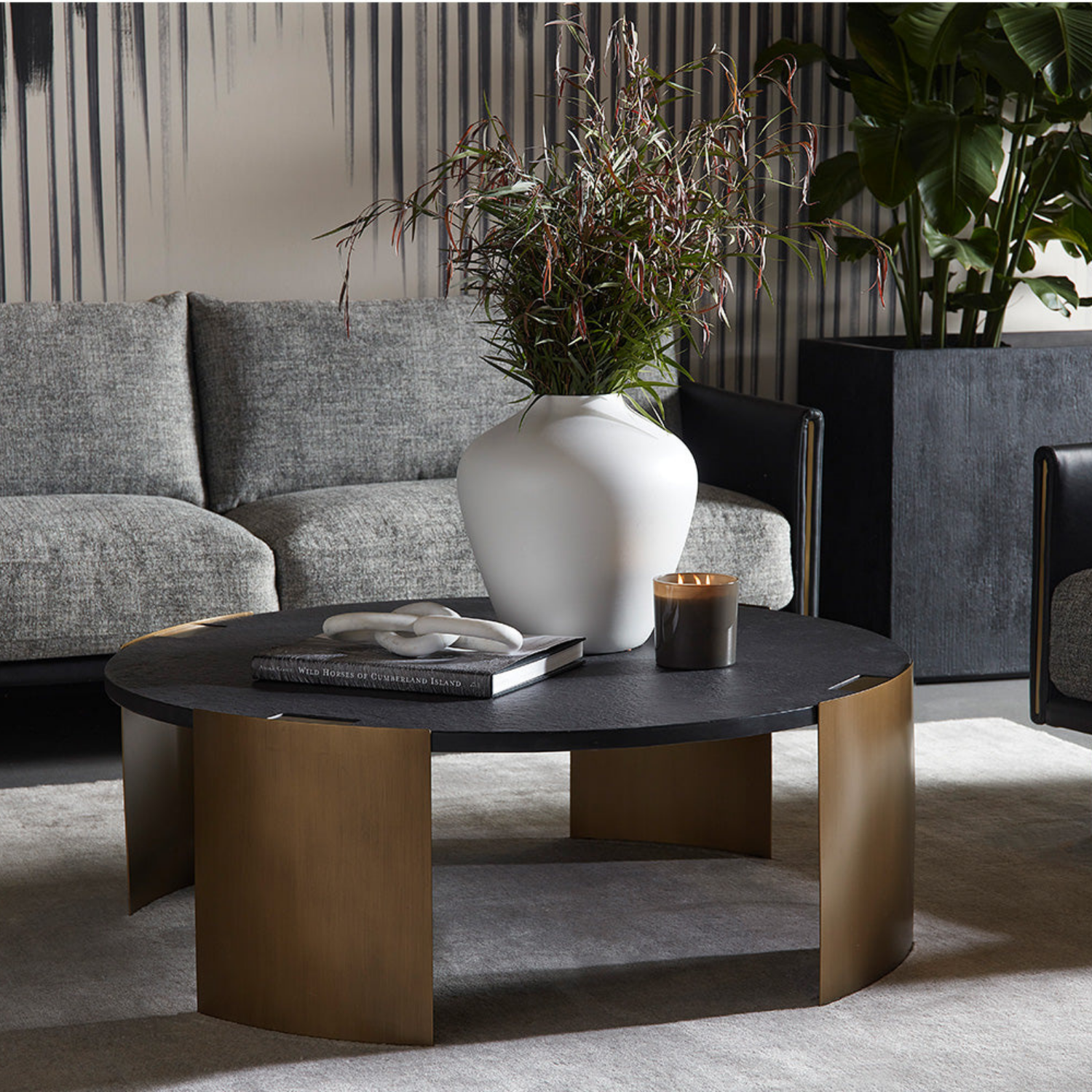 Odyssey Concrete Coffee Table - Carbon