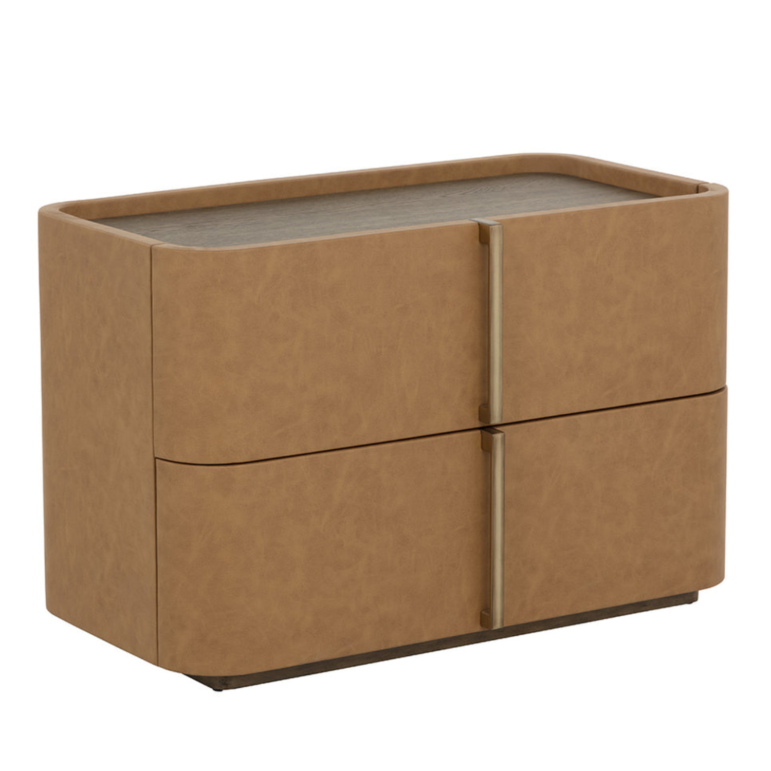 Contour Cognac Nightstand