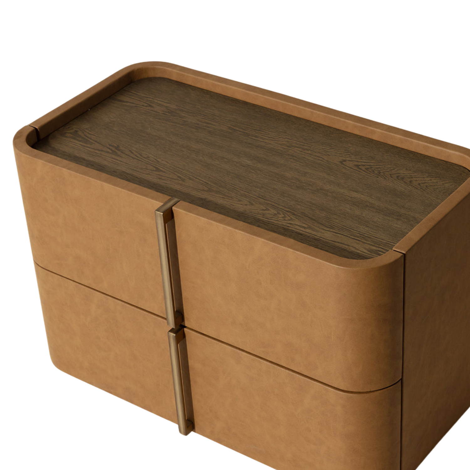 Contour Cognac Nightstand