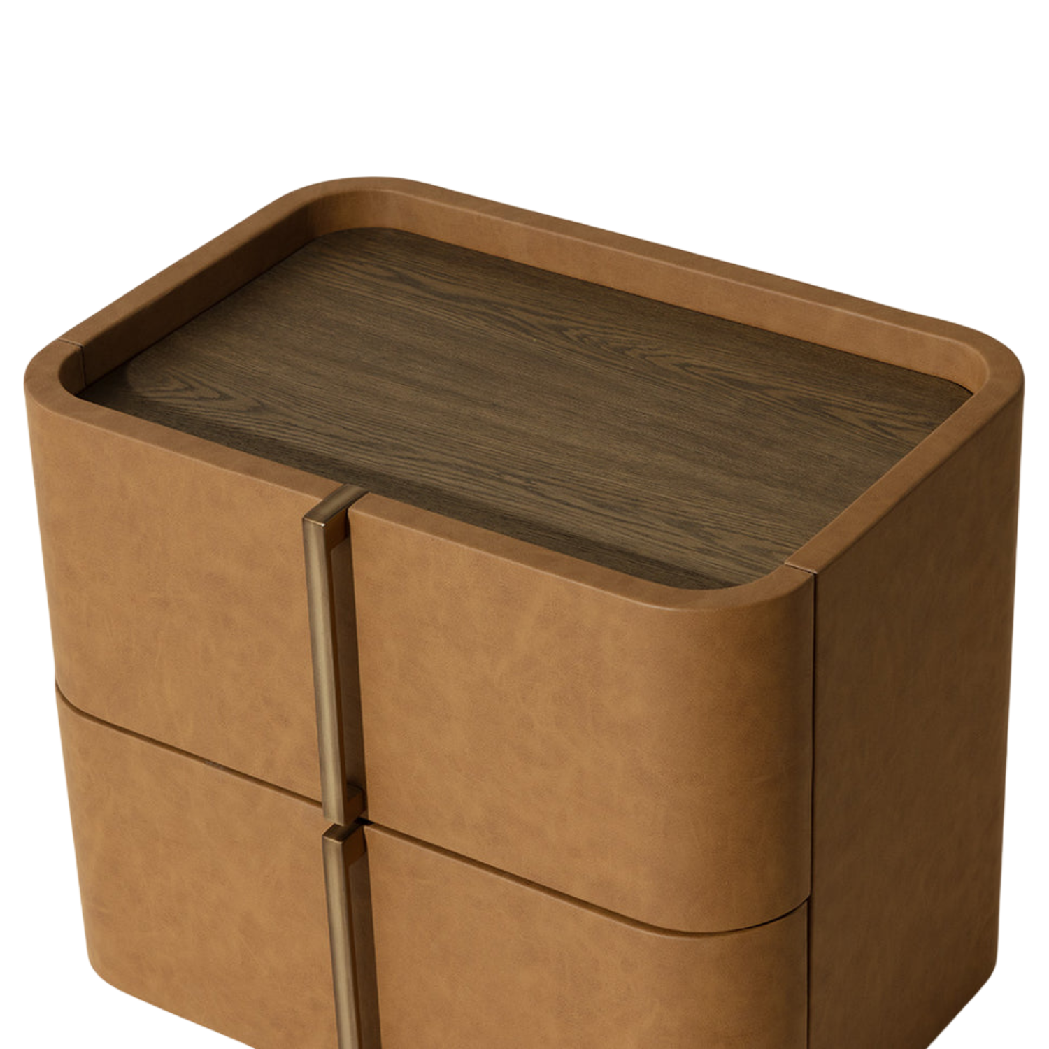 Contour Cognac Nightstand