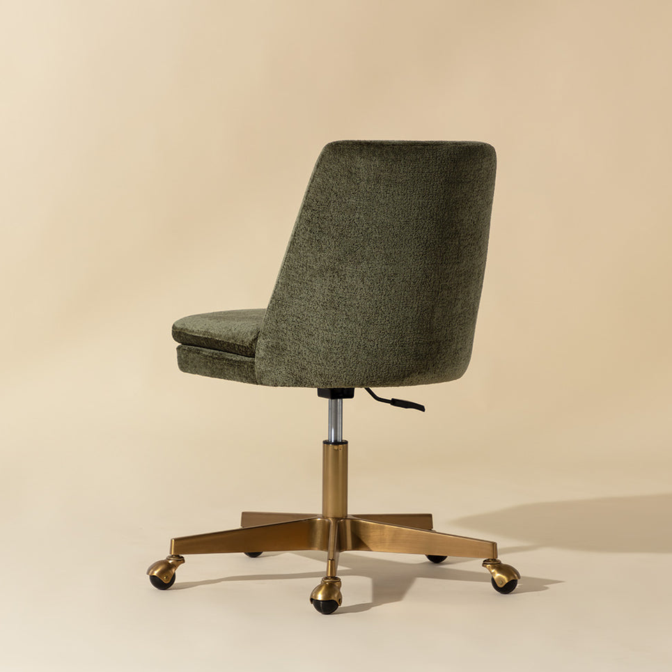 Glamour Office Chair - Bergen Olive
