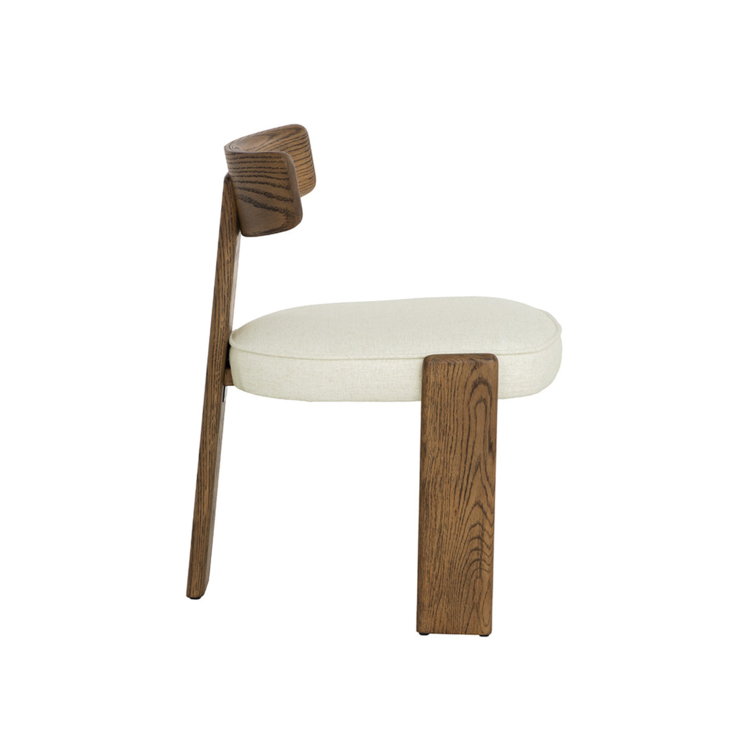 Soren Wood Dining Chair - Warm Brown