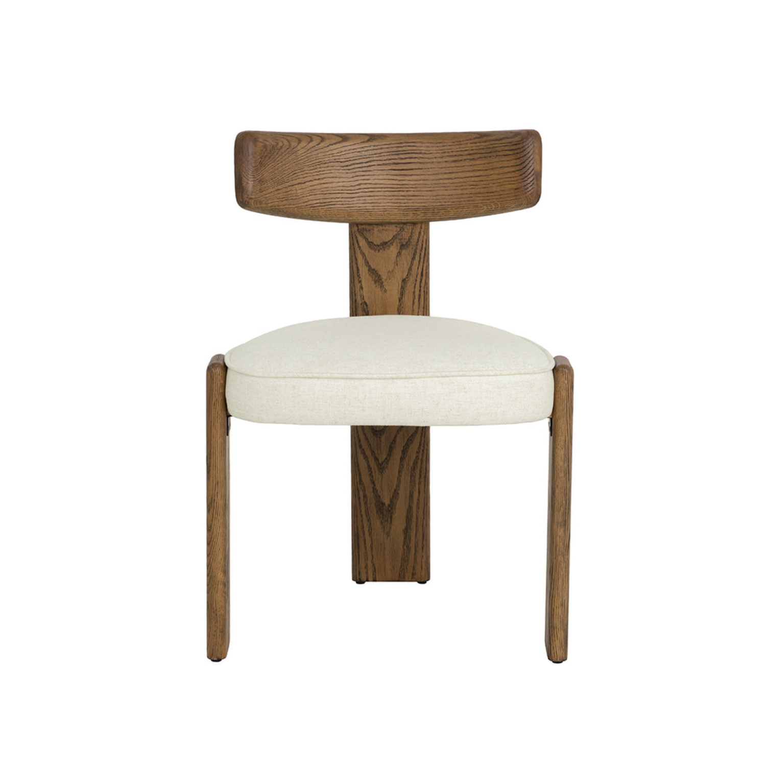 Soren Wood Dining Chair - Warm Brown