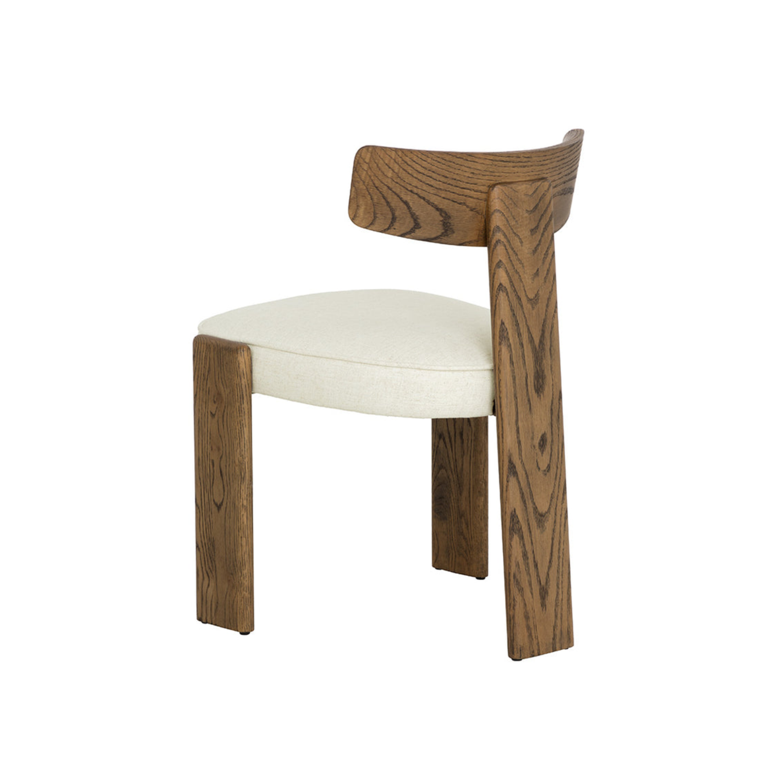 Soren Wood Dining Chair - Warm Brown