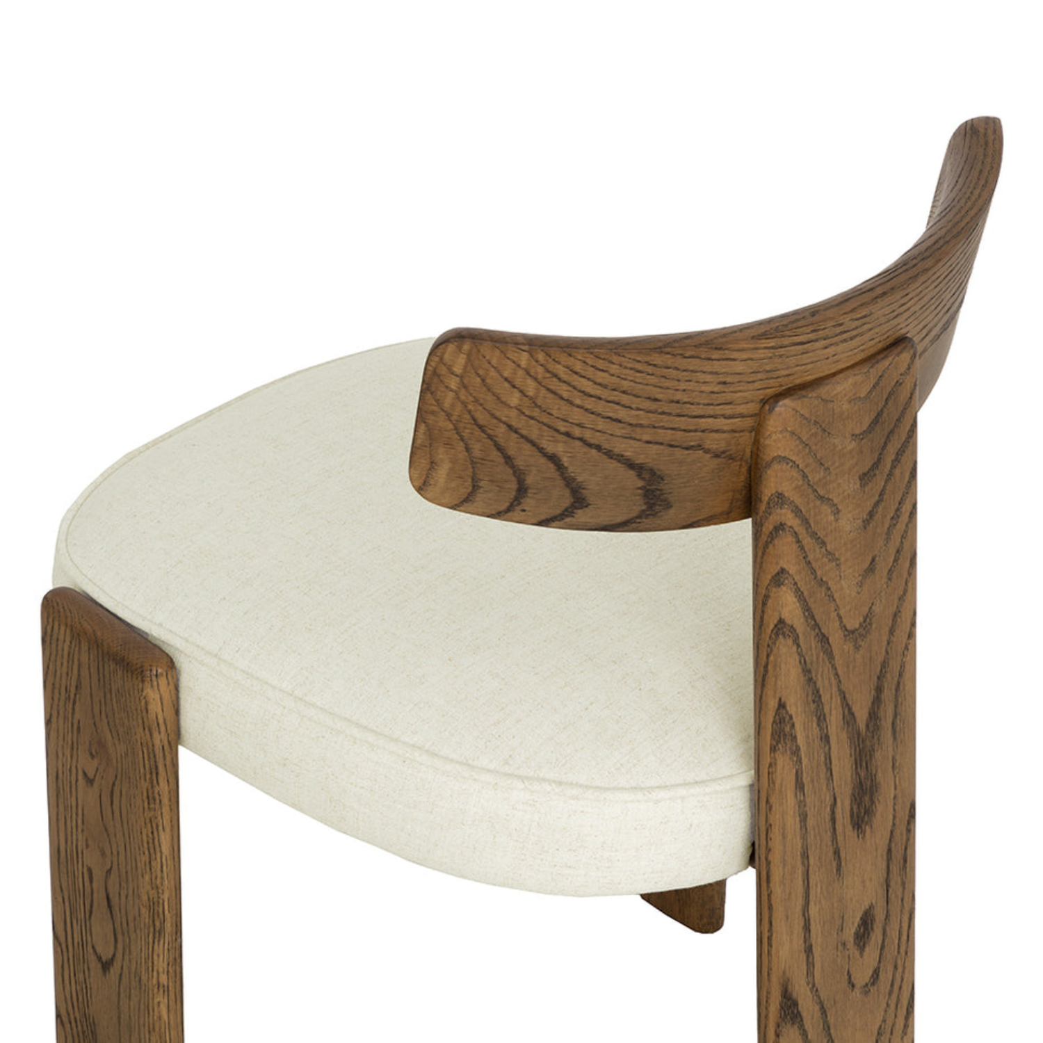 Soren Wood Dining Chair - Warm Brown