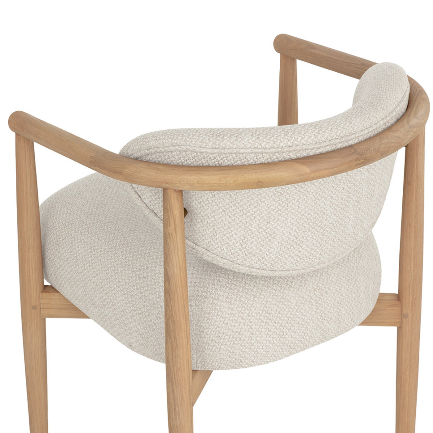 Niva Wood Dining Chair - Light Oak