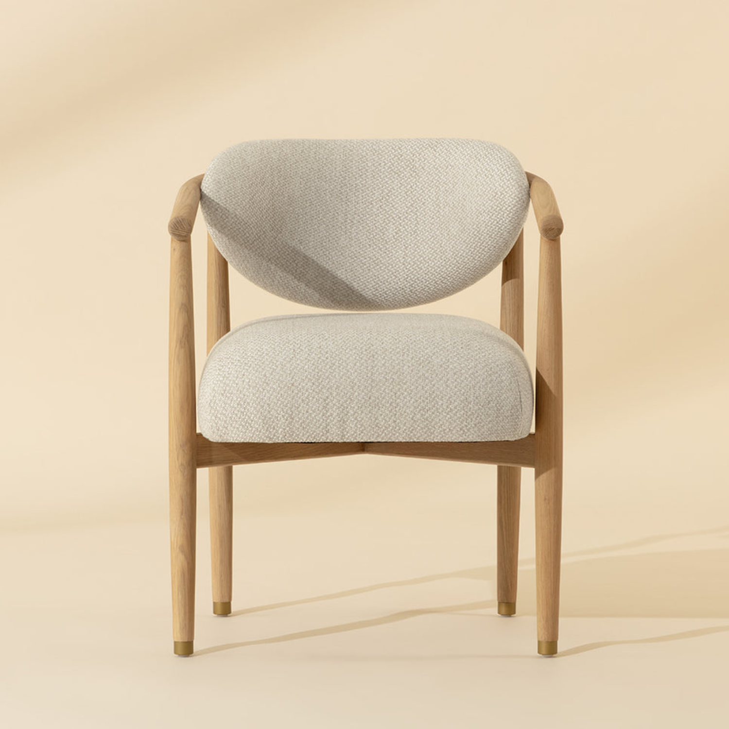 Niva Wood Dining Chair - Light Oak