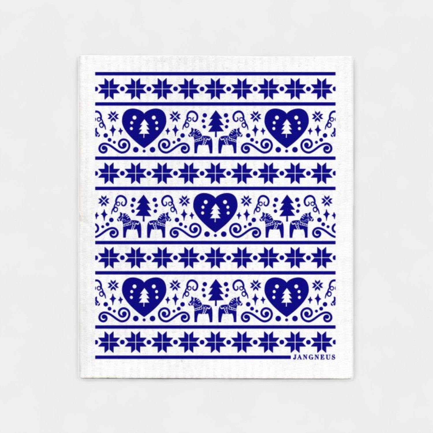 Cobalt Cheer Swedish Dishcloth