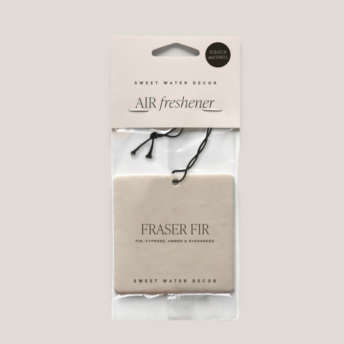 Fraser Fir Hanging Air Freshener | Fir, Cypress, Amber, Evergreen