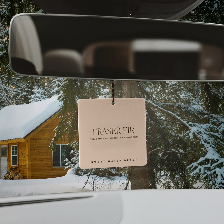 Fraser Fir Hanging Air Freshener | Fir, Cypress, Amber, Evergreen