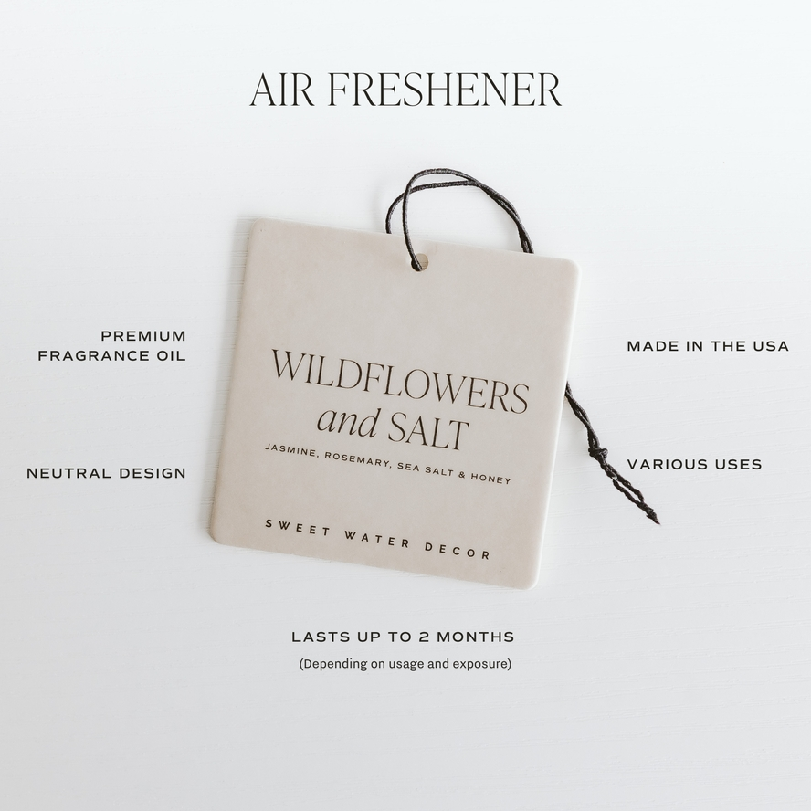 Fraser Fir Hanging Air Freshener | Fir, Cypress, Amber, Evergreen