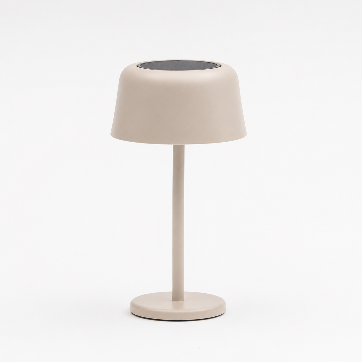 Lumiere Dome Rechargeable/Solar Lamp - Beige