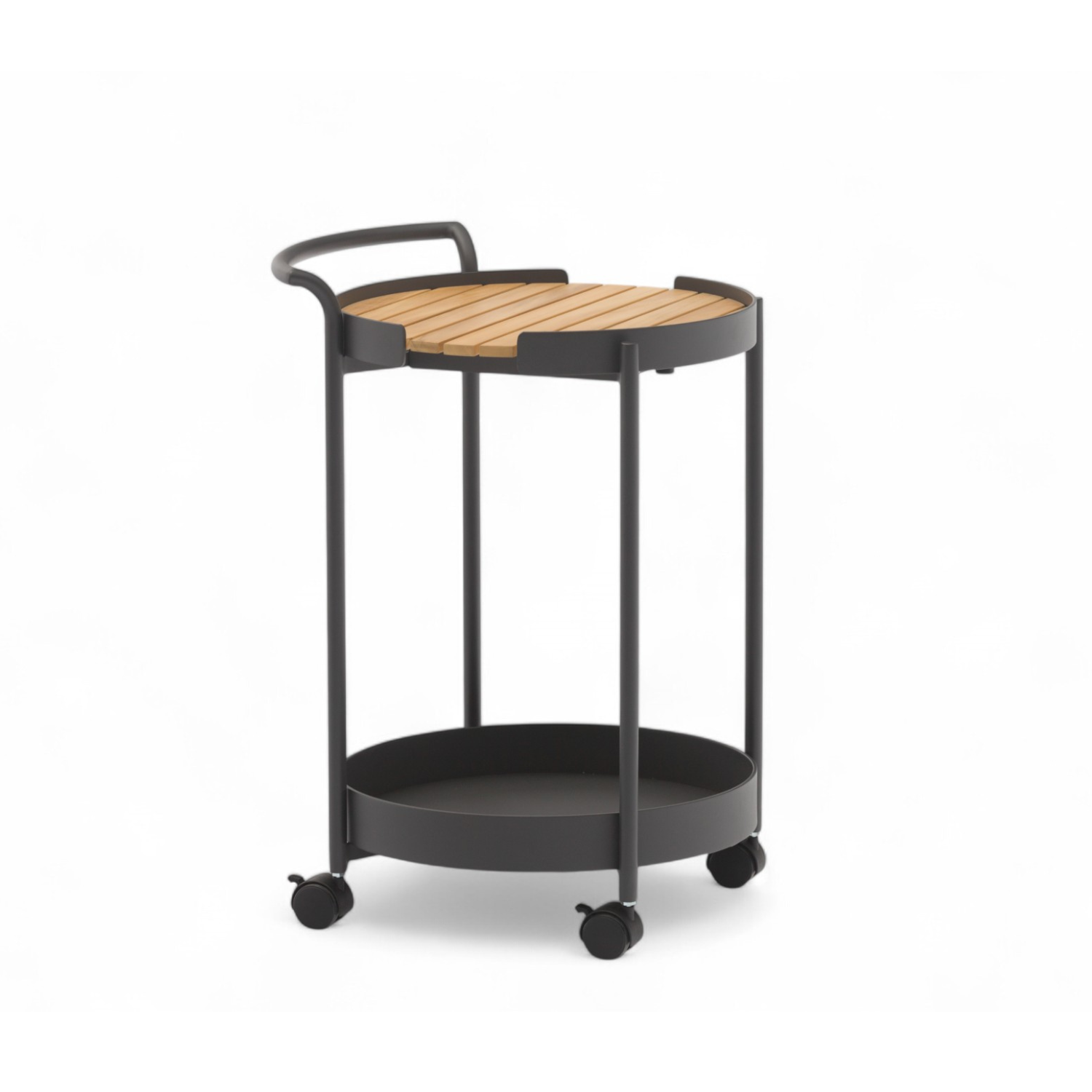 Bloom Bar Cart - Charcoal